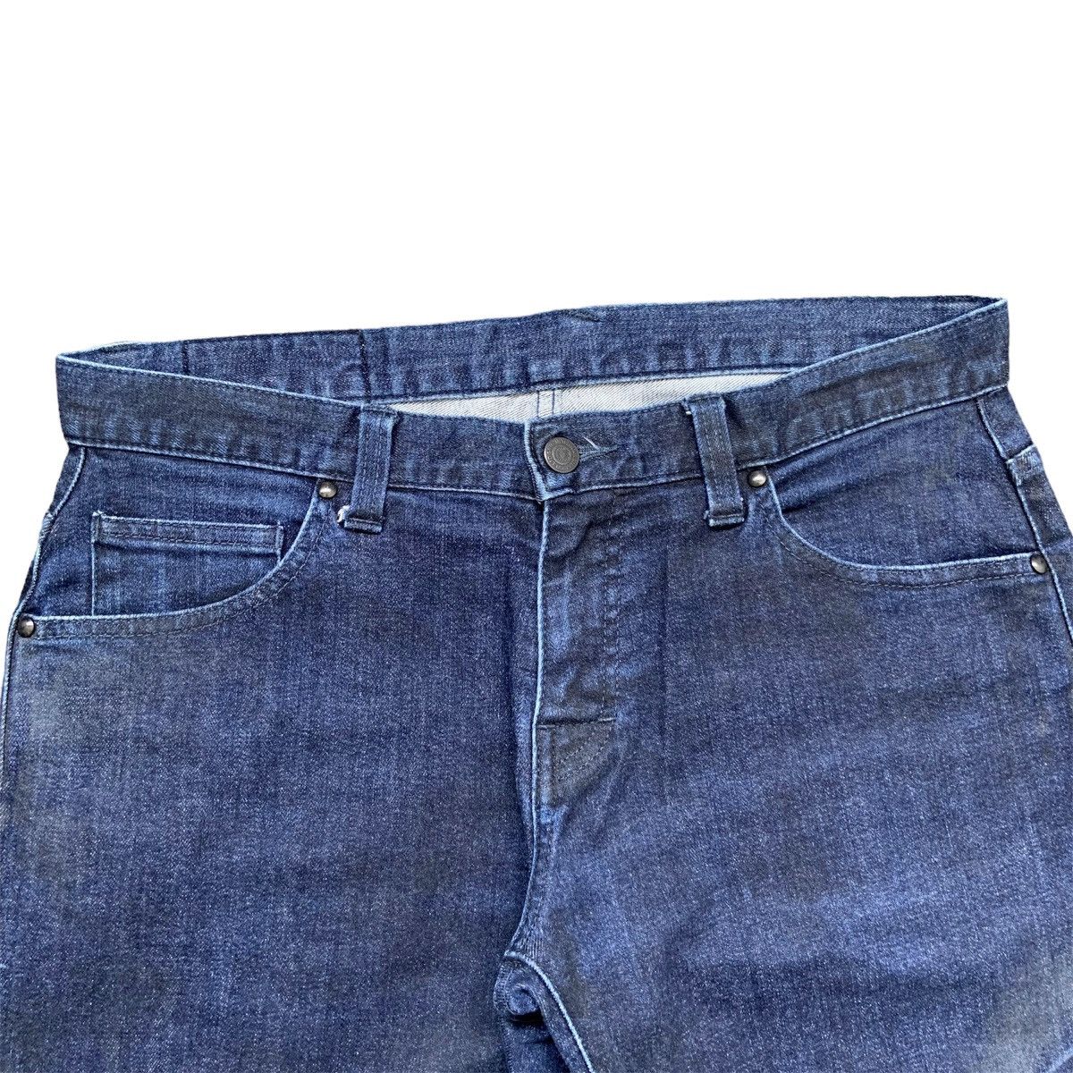If Six Was Nine × Le Grande Bleu (L.G.B.) × Tornado Mart Tornado Mart Distressed Denim Jeans Size US 32 / EU 48 - 2 Thumbnail