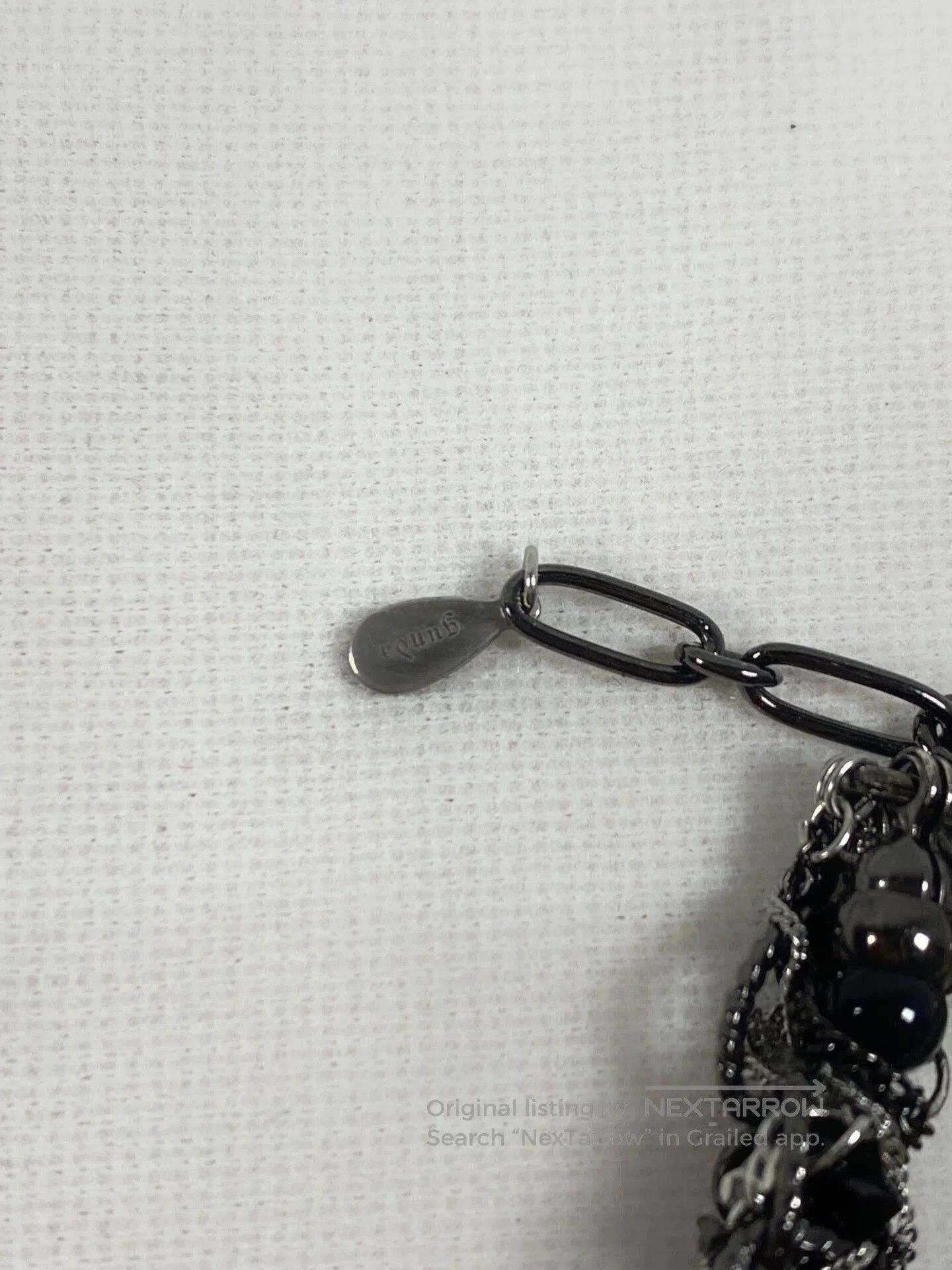 Gunda Gunda Beaded Tassel Adjustable Bracelet. Size ONE SIZE - 4 Thumbnail