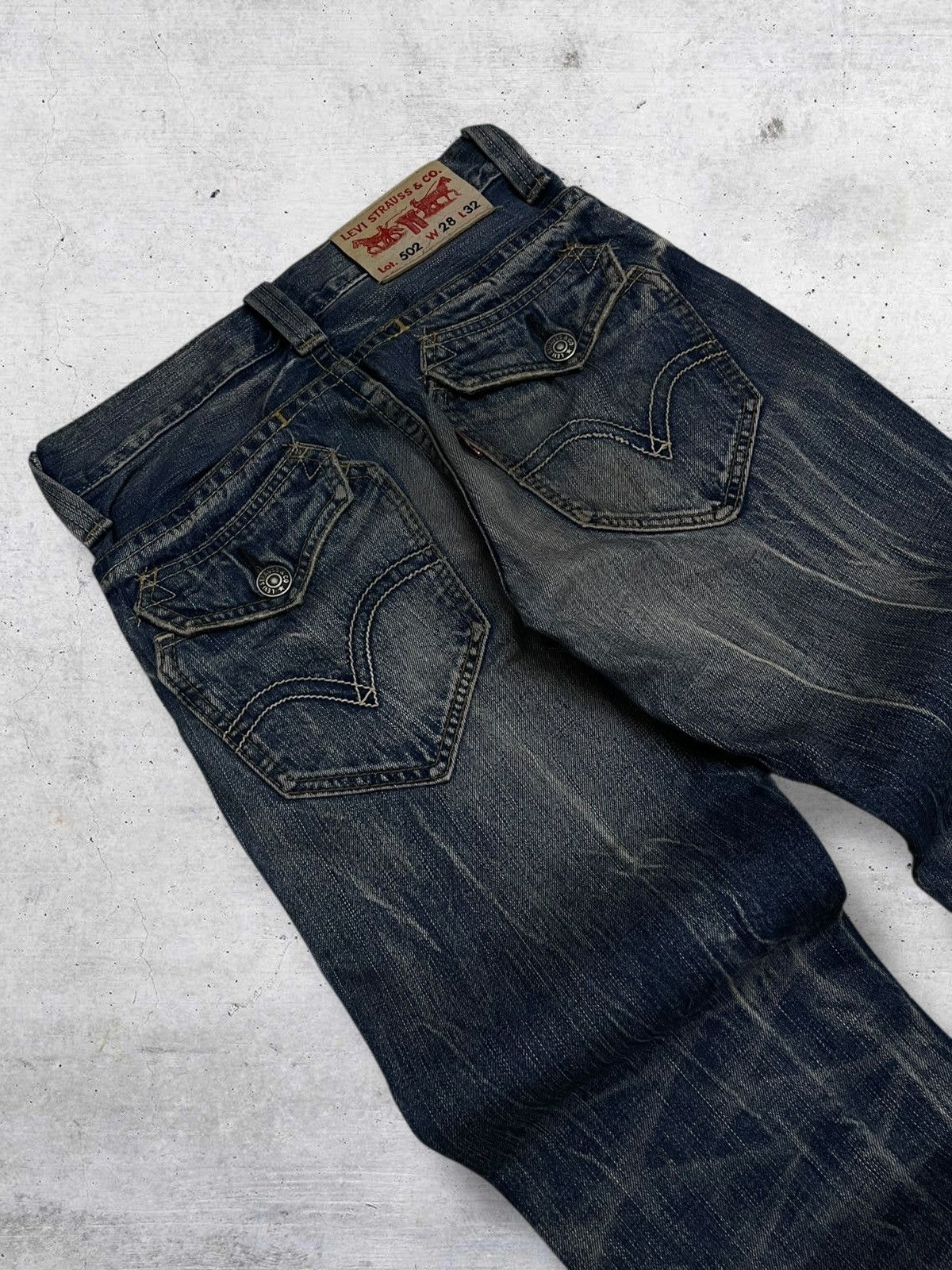 Levi's Vintage Clothing VINTAGE 502 LEVIS DESIGNER USA 90S RARE OLD DESIGN DENIM Size US 28 / EU 44 - 16 Thumbnail
