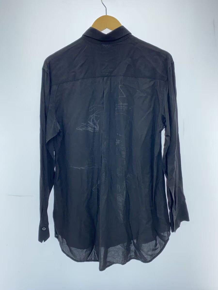 Yohji Yamamoto BLACK Scandal Yohji Yamamoto 1/Rayon/BLK Long-sleeved shirt Size US S / EU 44-46 / 1 - 2 Thumbnail