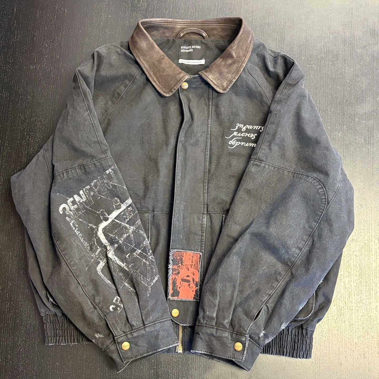 Enfants Riches Deprimes Constructivist Hunting Jacket - Faded Black Size US L / EU 52-54 / 3 - 1 Thumbnail