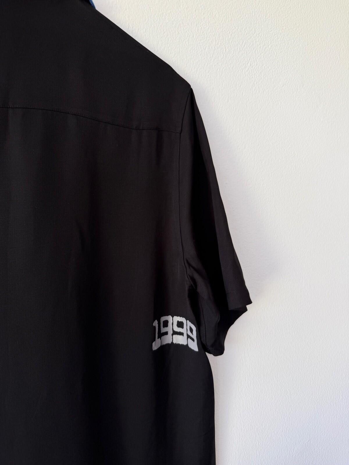 Ksubi new ksubi medium short sleeve shirt top resort welcome black Size US M / EU 48-50 / 2 - 8 Thumbnail