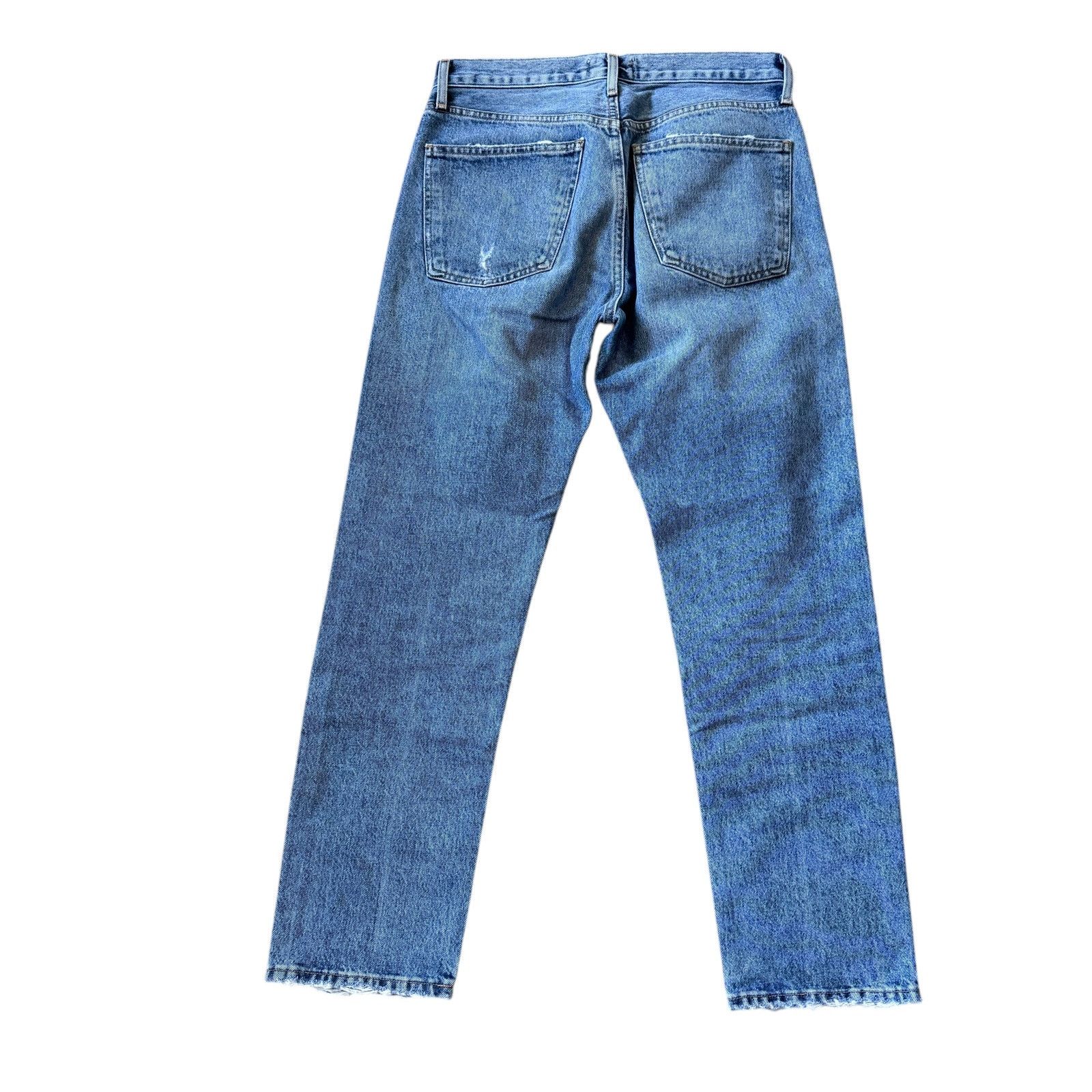 Agolde AGOLDE Parker Long Jean Invention Wash Size 25" / US 0 / IT 36 - 3 Thumbnail