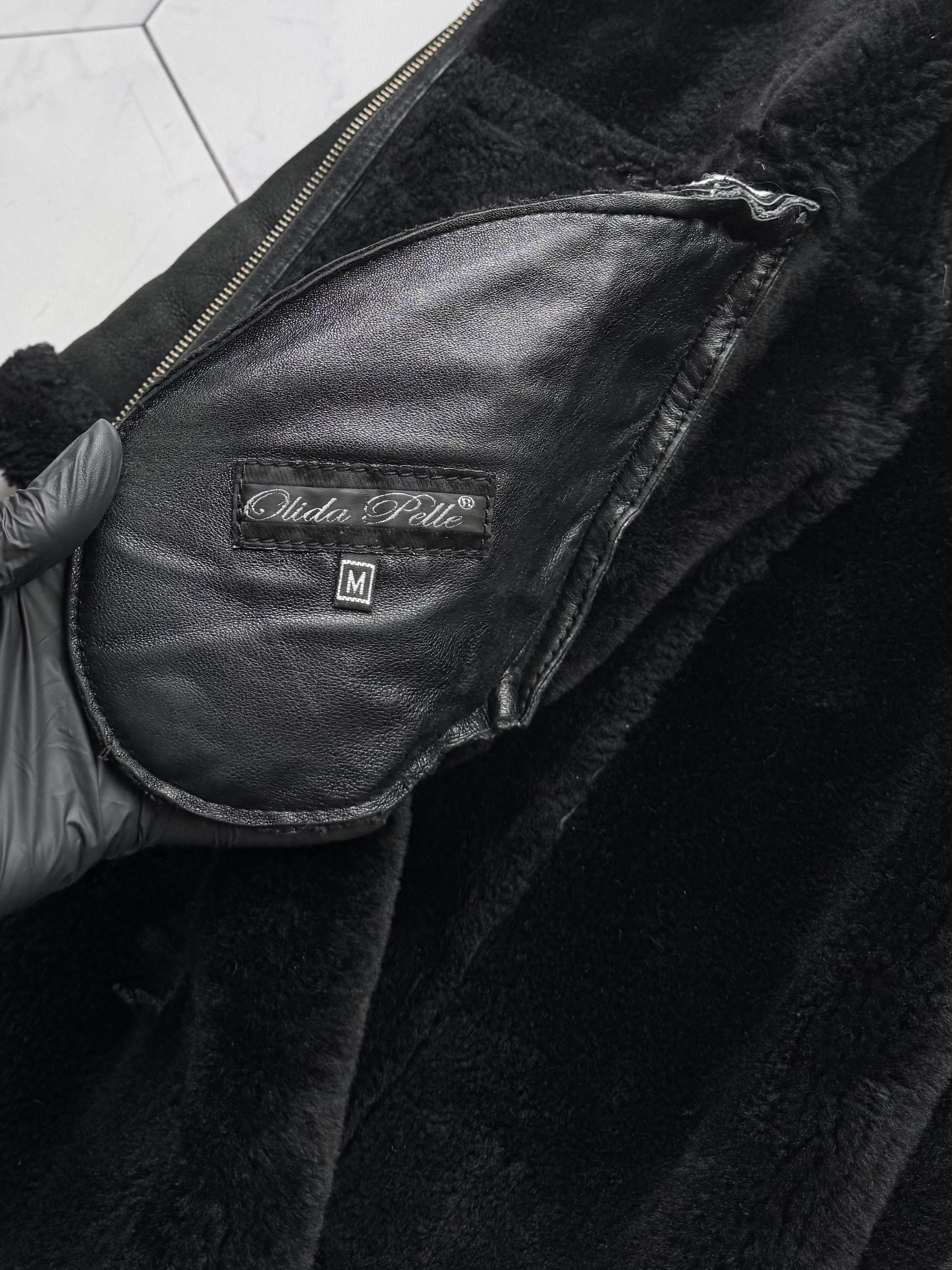 Japanese Brand Vintage Real Sheepskin Coat (B587)E2D15 Size M / US 6-8 / IT 42-44 - 7 Thumbnail