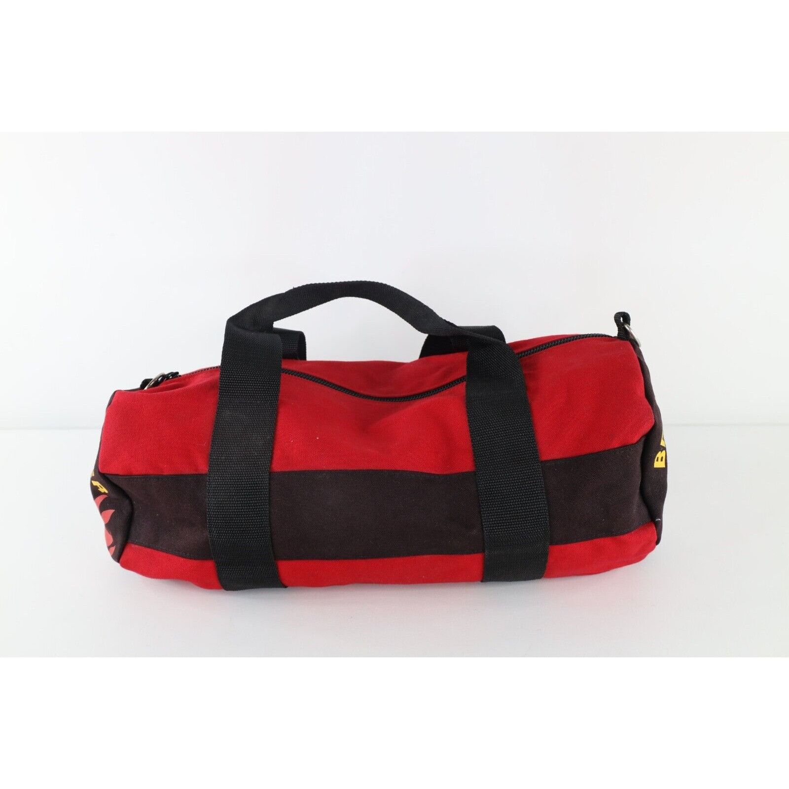 Vintage Vintage 90s Distressed BP Oil Firefighter Handled Duffel Bag Size ONE SIZE - 4 Thumbnail