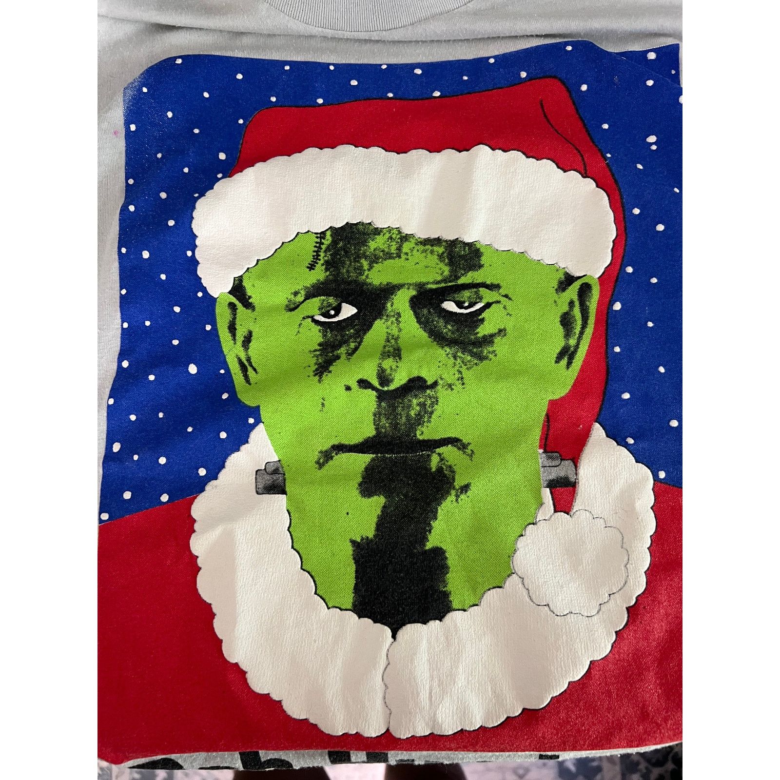 Other Vintage Stanley Desantis 1987 Frankenstein Bah-Humbug Shirt Size US M / EU 48-50 / 2 - 10 Thumbnail