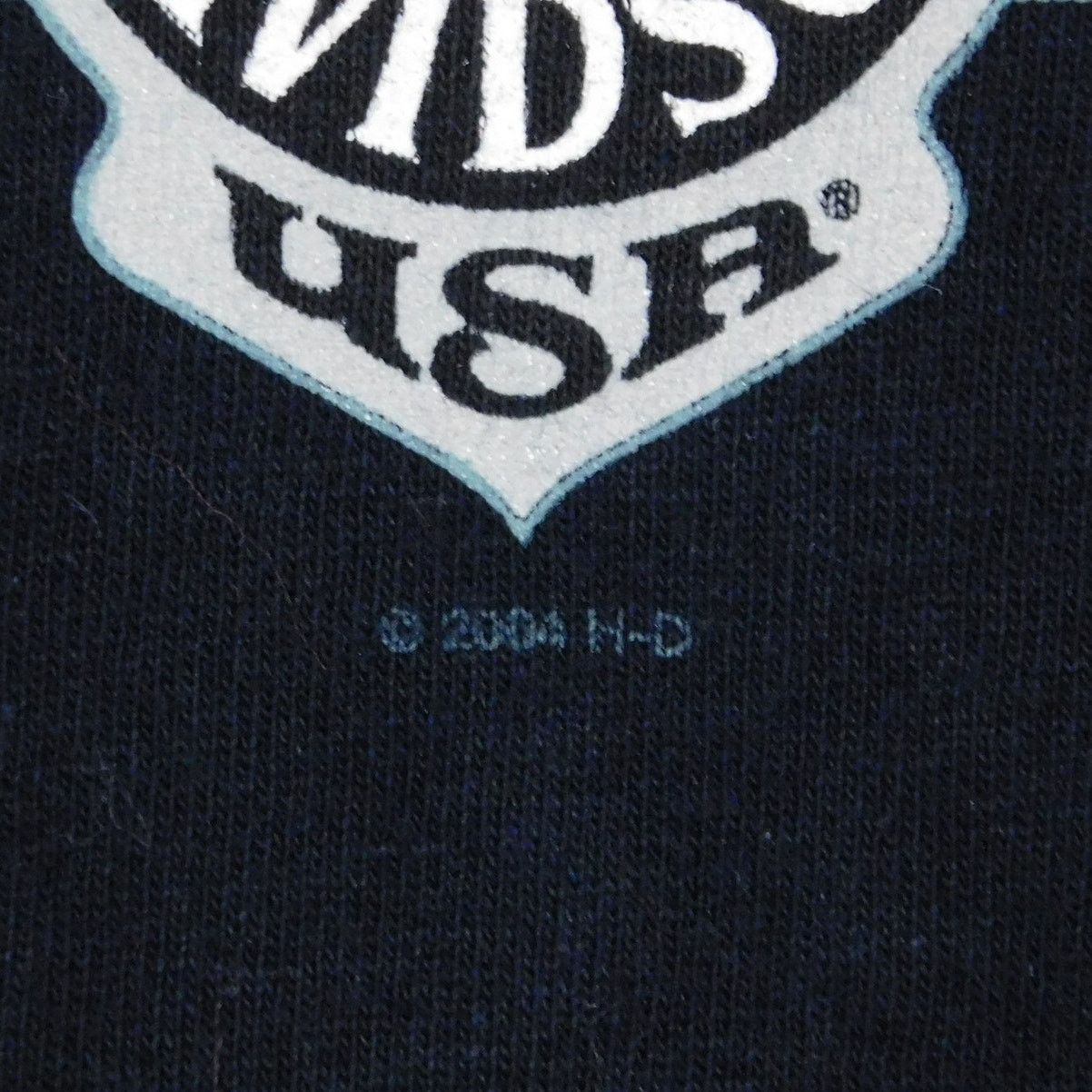 Harley Davidson Y2K Harley Davidson New Zealand Fat Boys Rule Tee Sz L 2004 Size US L / EU 52-54 / 3 - 5 Thumbnail