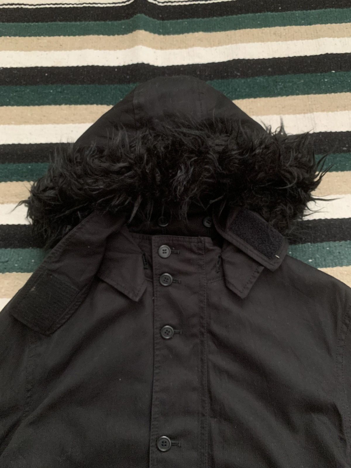 PPFM (A44) Ppfm Fur Lining Heavy Jacket Military Hoodie Jacket Size US M / EU 48-50 / 2 - 10 Thumbnail