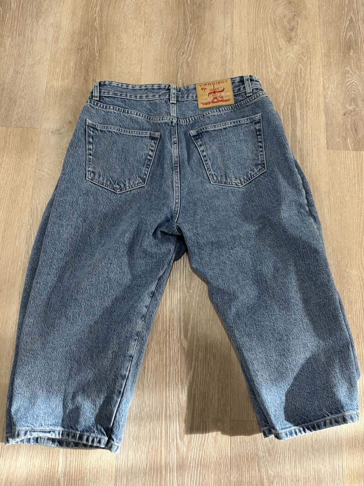 Y/Project Y/Project Pop Up Double Denim Shorts Size US 32 / EU 48 - 3 Thumbnail