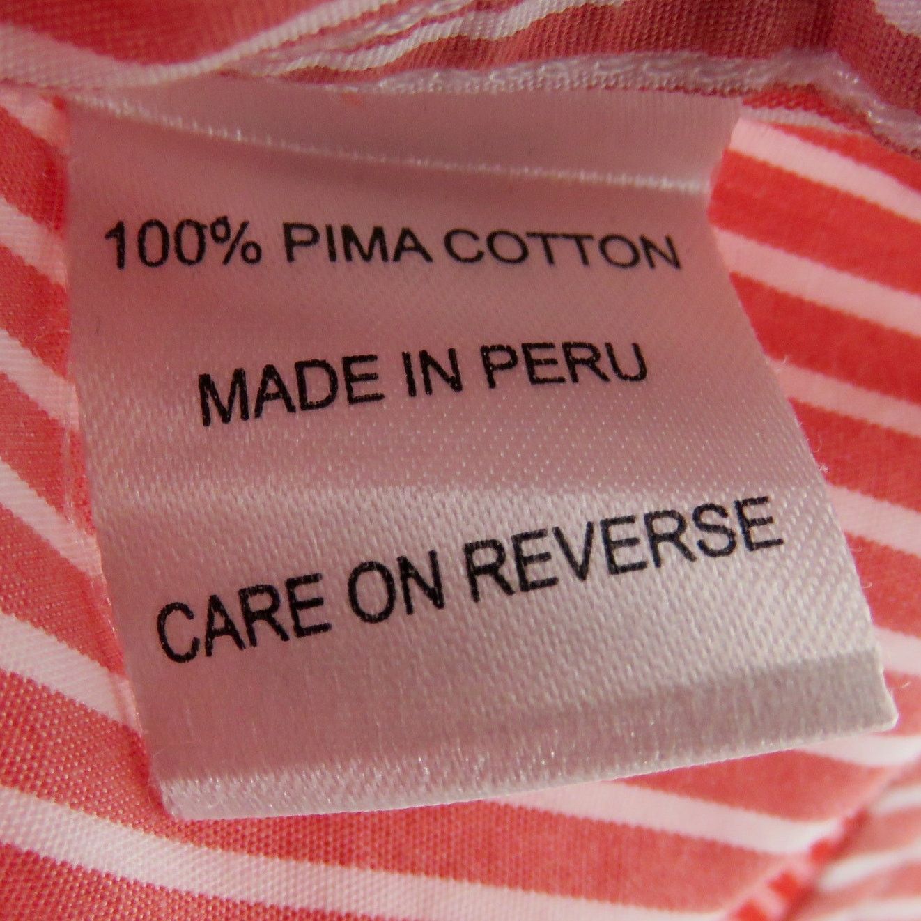L.L. Bean L.L. Bean Trim Fit Pink Striped Button Down Shirt Medium Size US M / EU 48-50 / 2 - 4 Thumbnail
