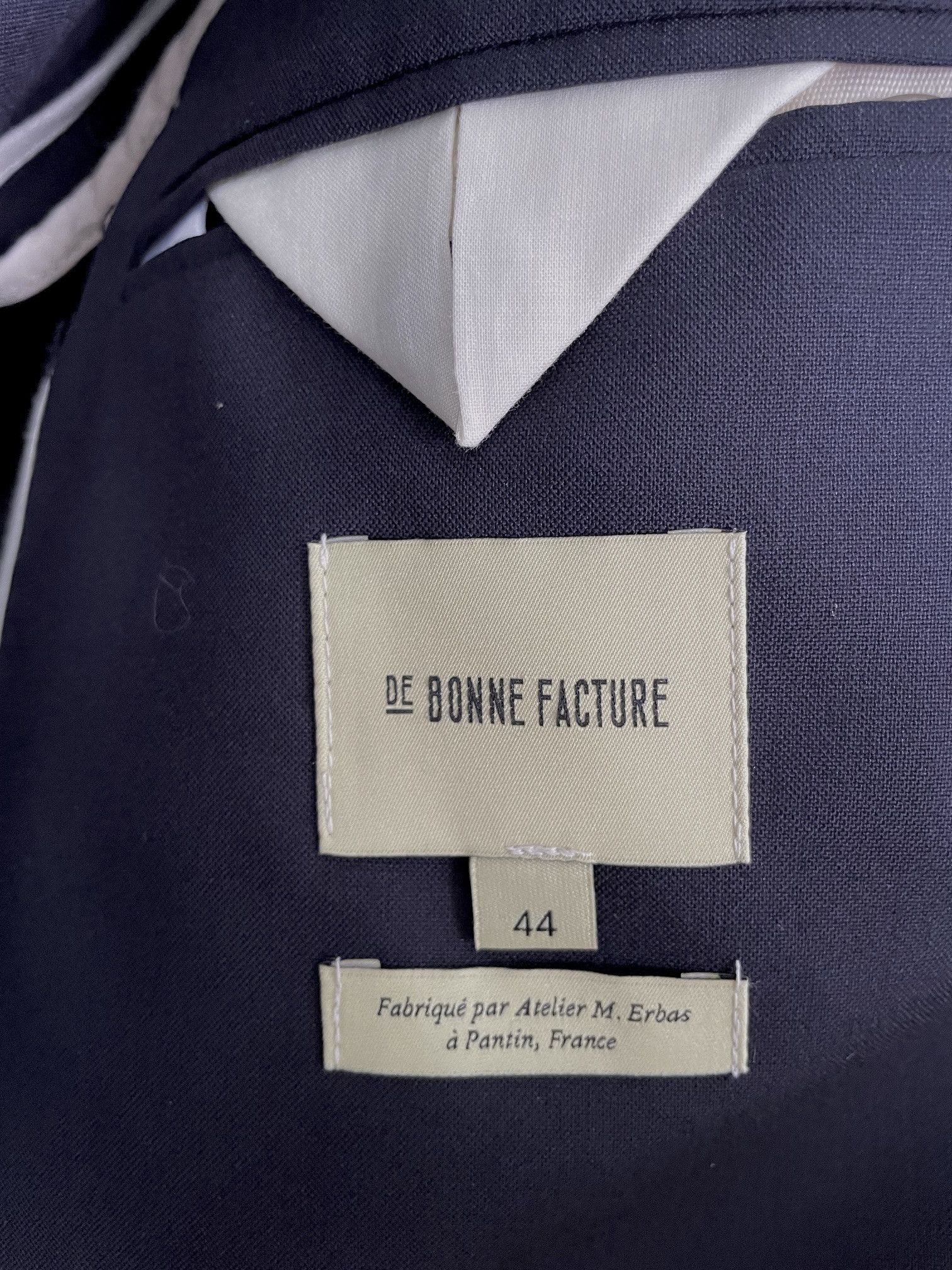 De Bonne Facture De Bonne Facture - Essential Sport Coat - 130s Cold Wool Size 36R - 6 Thumbnail