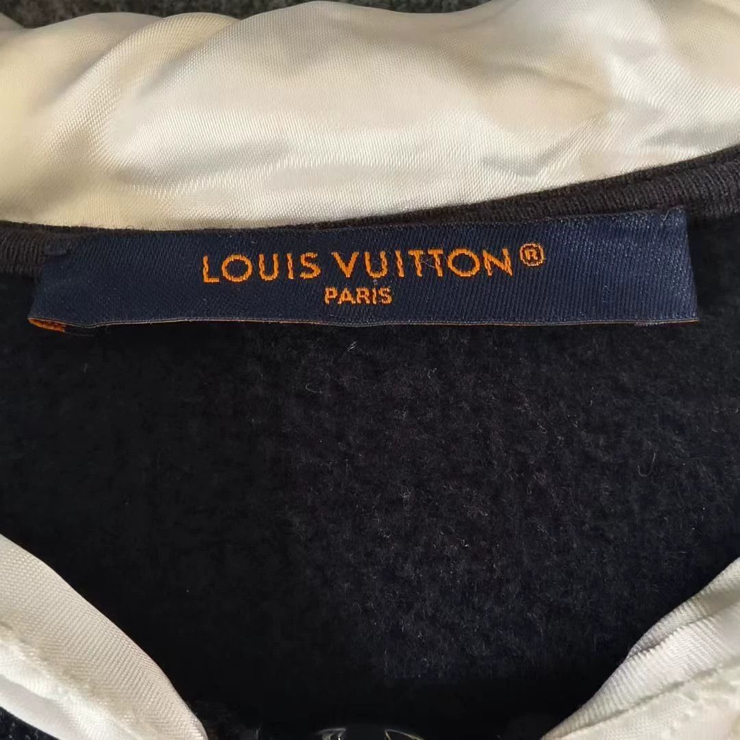 Louis Vuitton Louis Vuitton embossed denim patchwork hooded jacket Size S / US 4 / IT 40 - 5 Thumbnail