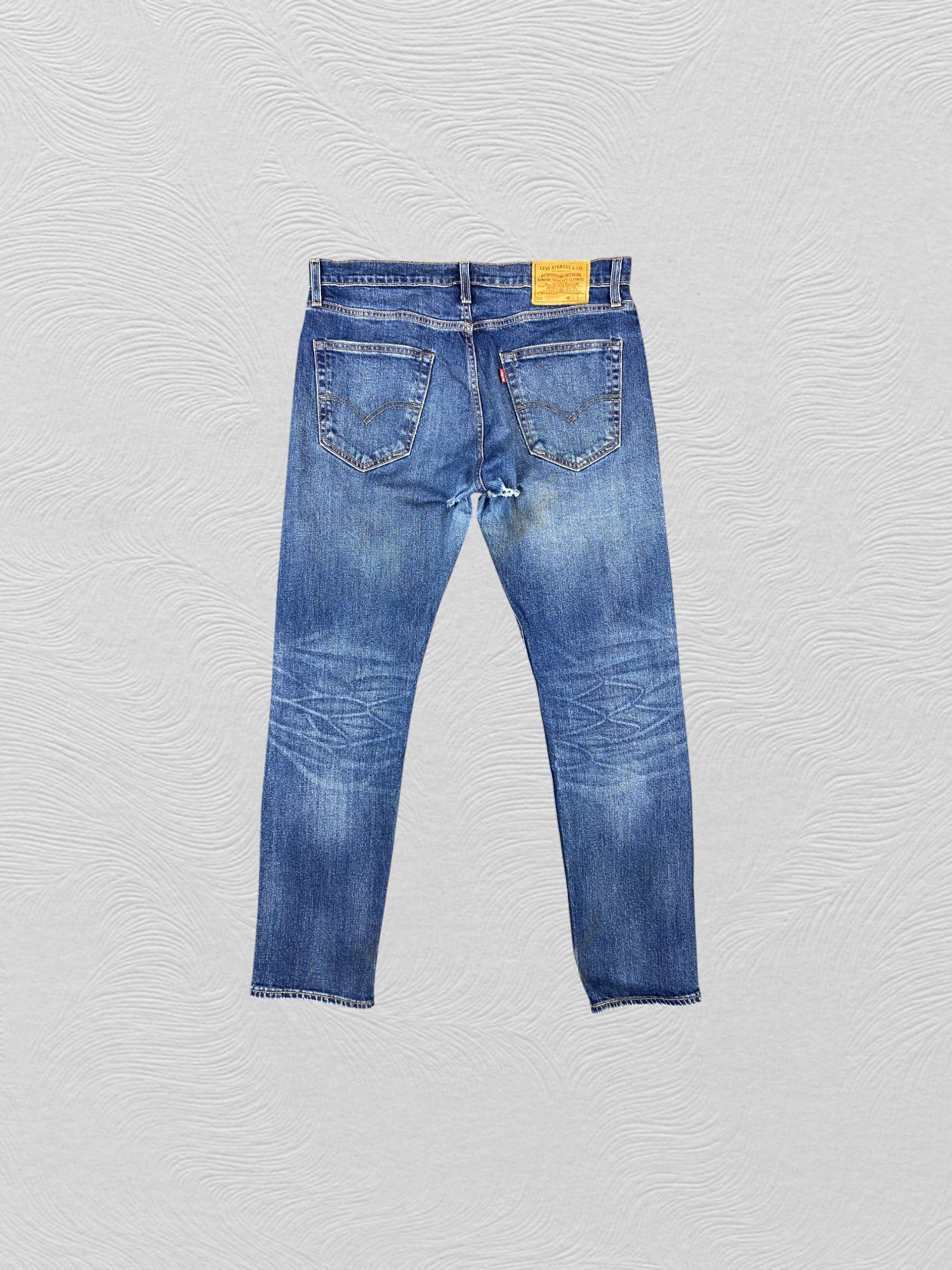 Levi's Distressed Blue Levi's 502 Jeans 34x31 Denim -SJ183 Size US 34 / EU 50 - 2 Thumbnail
