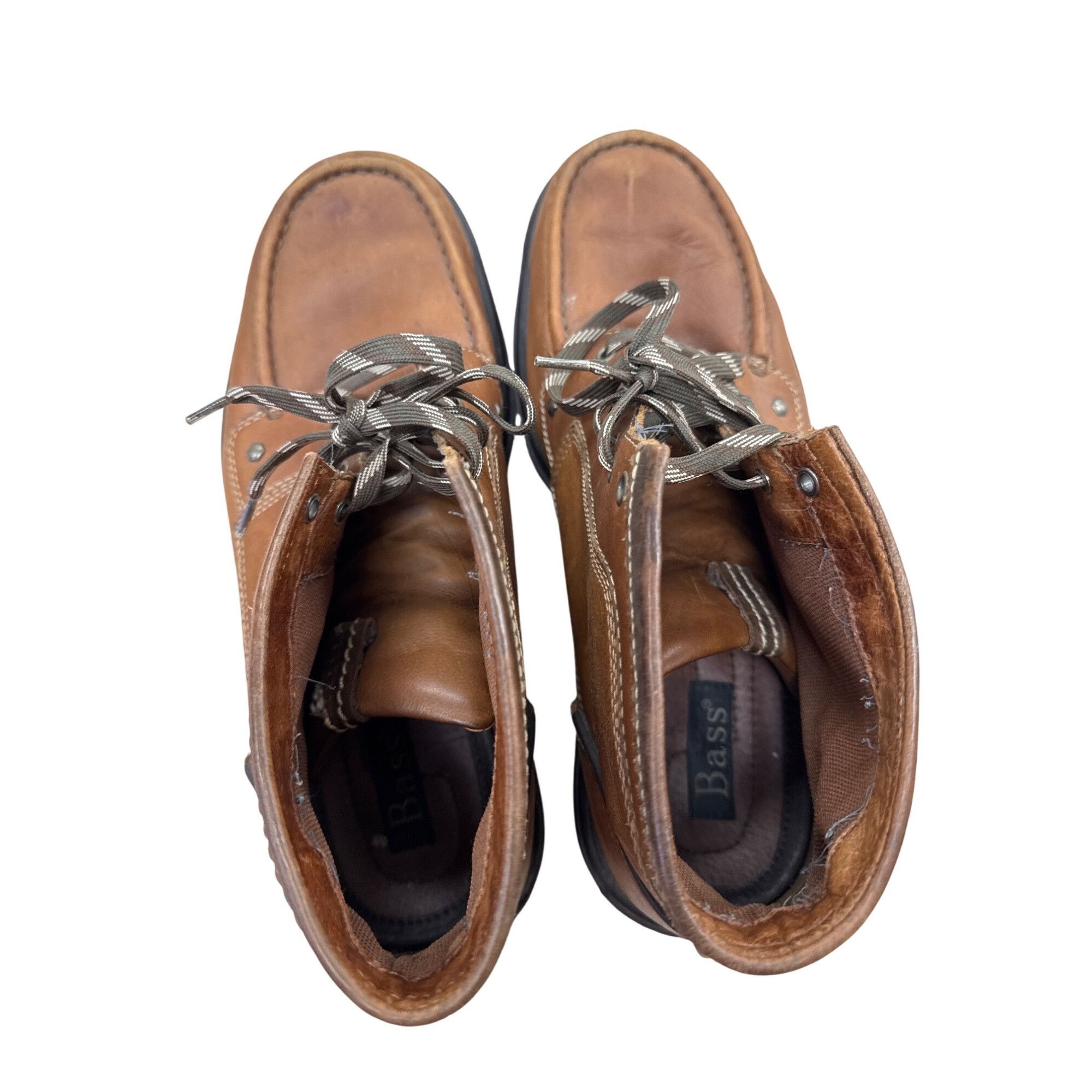 Bass Bass Mens Brown Leather Chukka Ankle Boots 12M SKU 7315 Size US 12 / EU 45 - 12 Thumbnail