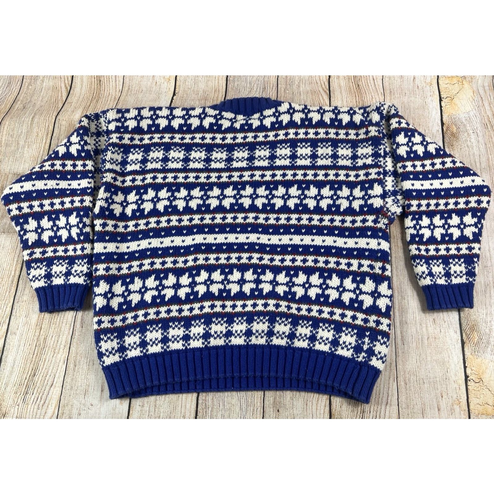 Eddie Bauer Vintage Eddie Bauer Winter Knit Pullover Size Large User: Vintage Eddie Bauer Winter Knit Pullover Size Large Size US L / EU 52-54 / 3 - 2 Thumbnail