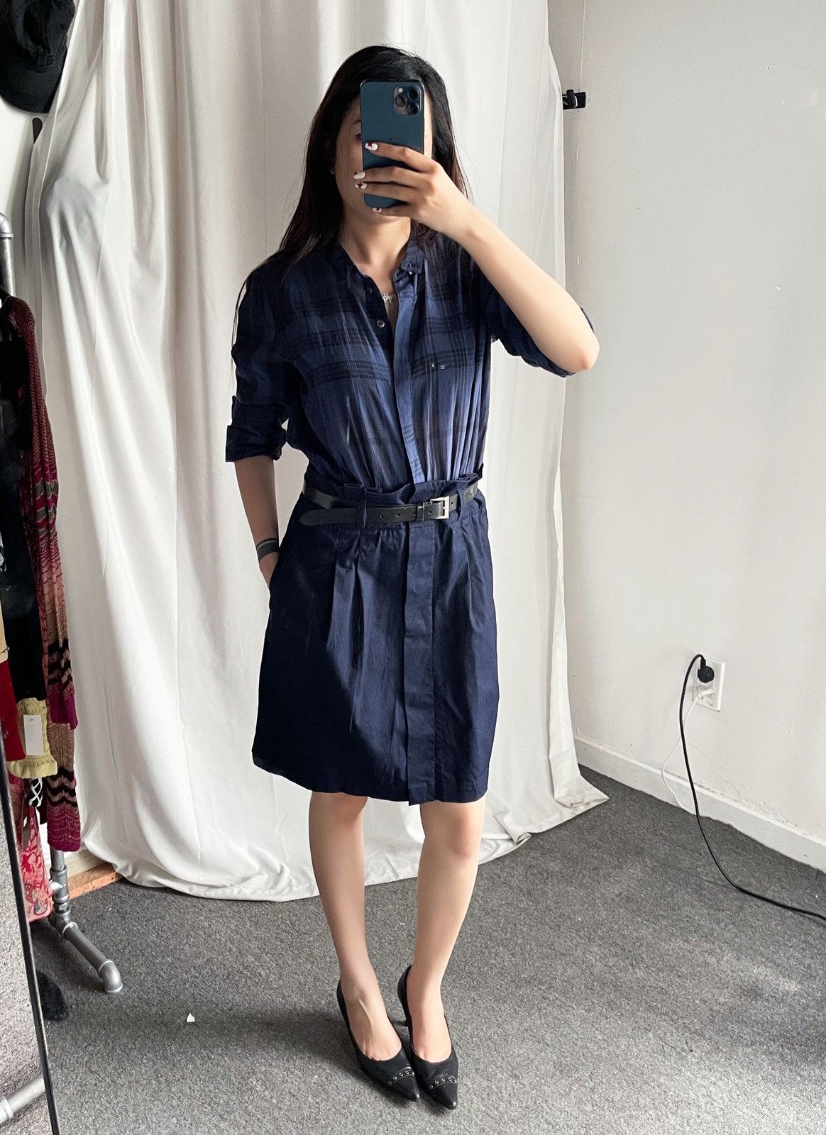 Burberry Burberry Brit shirt dress Size M / US 6-8 / IT 42-44 - 3 Thumbnail