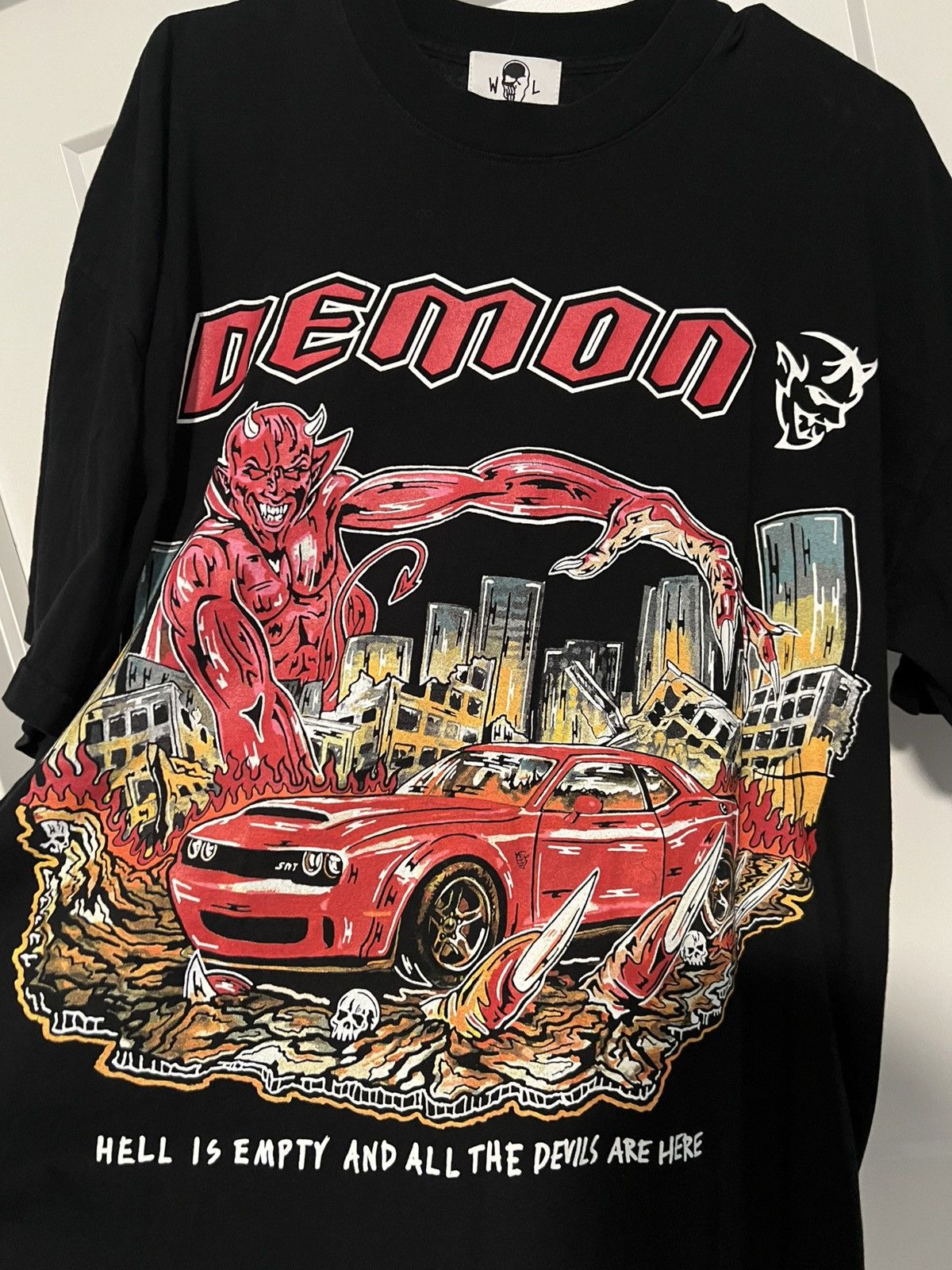 Warren Lotas Warren Lotas DODGE DEMON tshirt Size US XL / EU 56 / 4 - 2 Thumbnail