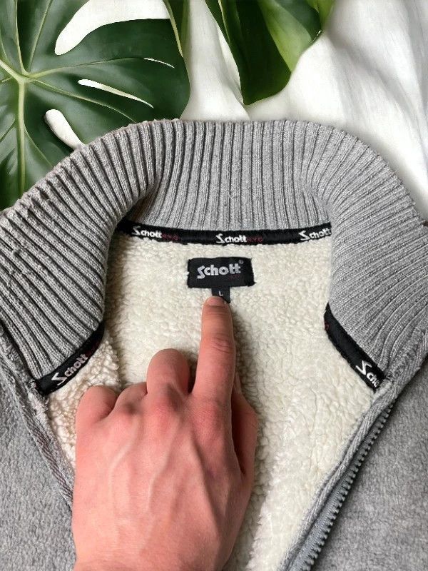 Schott Schott Fleece Hoodie L Size US L / EU 52-54 / 3 - 2 Thumbnail
