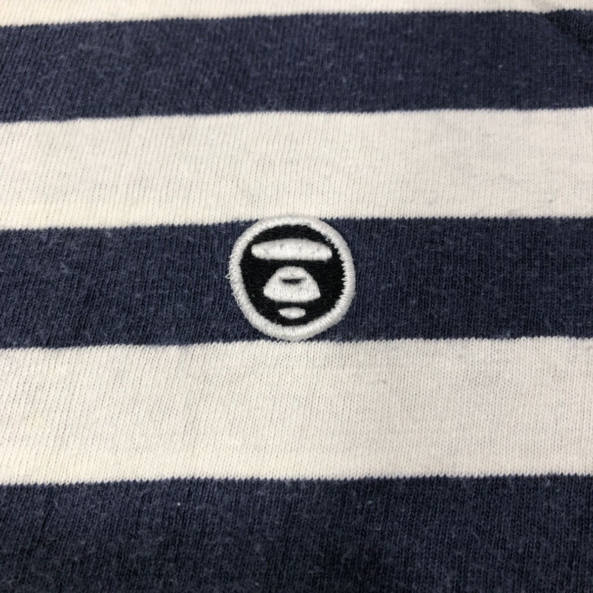 Aape AAPE by A Bathing Ape Striped T-Shirt Size US XL / EU 56 / 4 - 2 Thumbnail