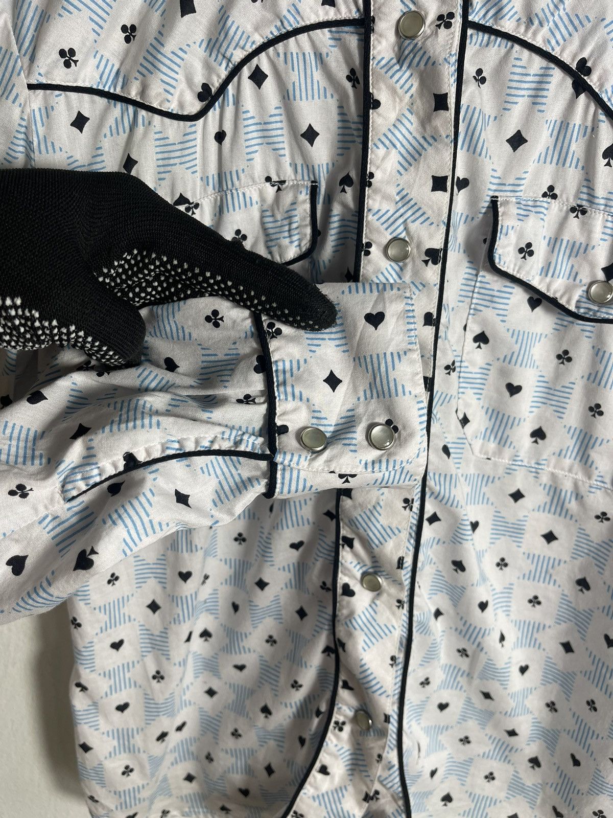 Vintage × agnes b. Vintage Agnes B western button up shirt Size S / US 4 / IT 40 - 4 Thumbnail