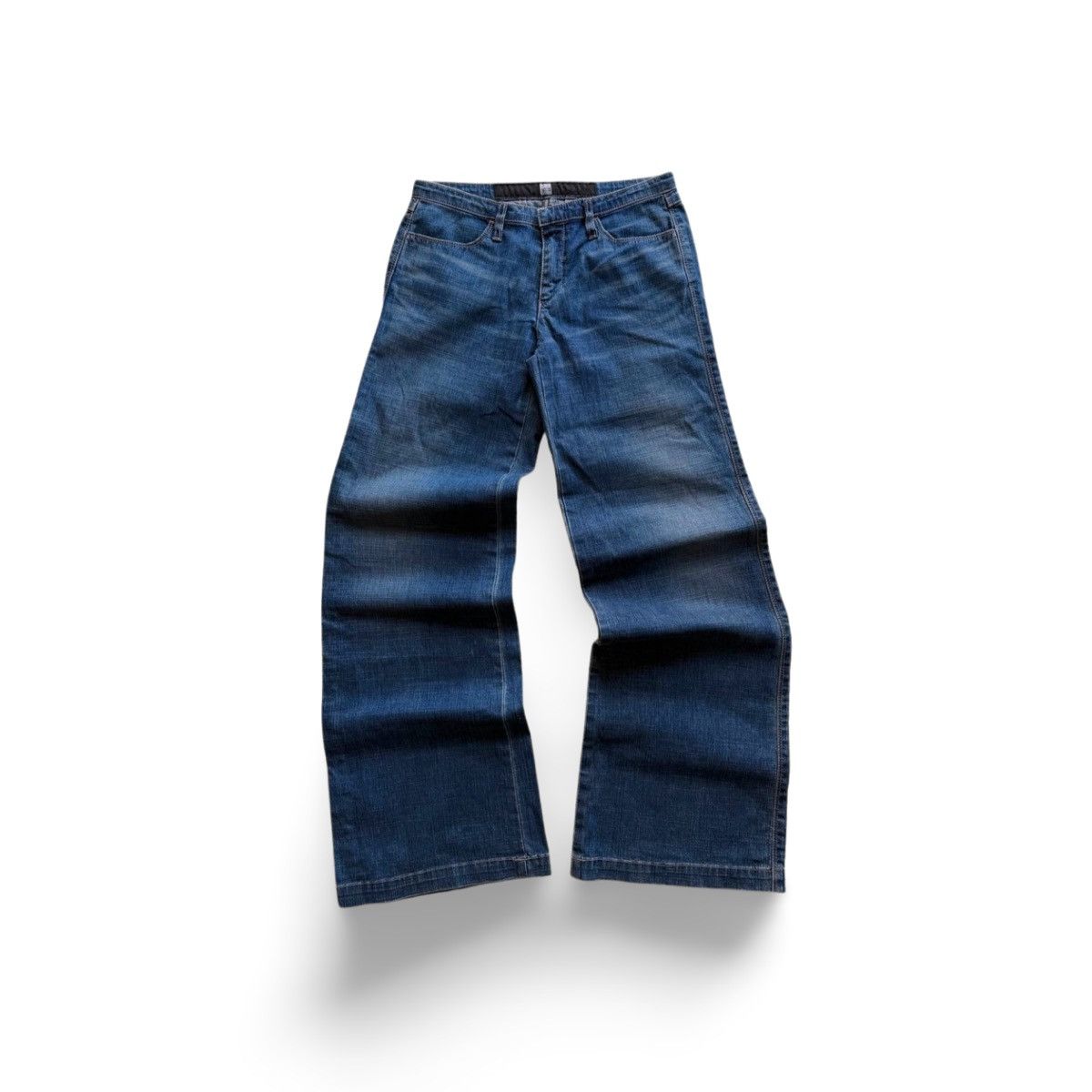 Marithe + Francois Girbaud Marithe Francois Girbaud Wide Leg Baggy Denim Pants Size 28" / US 6 / IT 42 - 1 Thumbnail