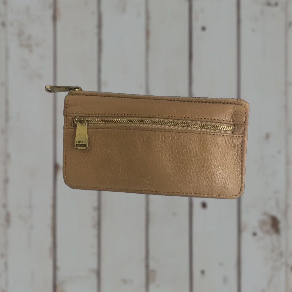 Fossil Fossil Wallet Zip-Around Flap Snap Bi-fold Long Leather Tan Womens SL5031 Size ONE SIZE - 1 Thumbnail