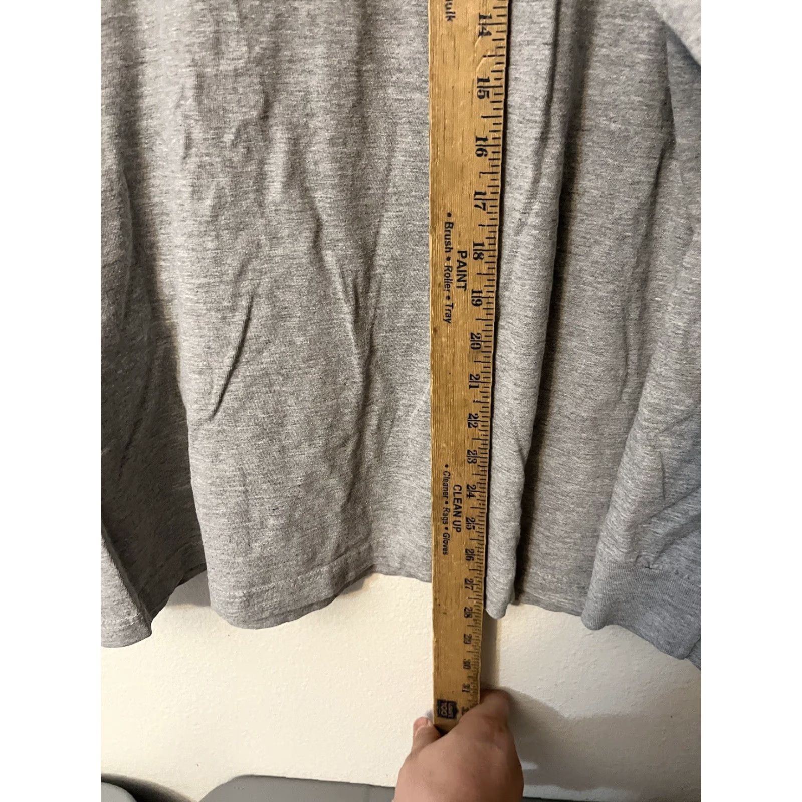 Polo Ralph Lauren Polo Ralph Lauren Gray Knit Long Sleeve Tee Shirt Mens XL Crew Neck Logo Classic Size US XL / EU 56 / 4 - 4 Thumbnail