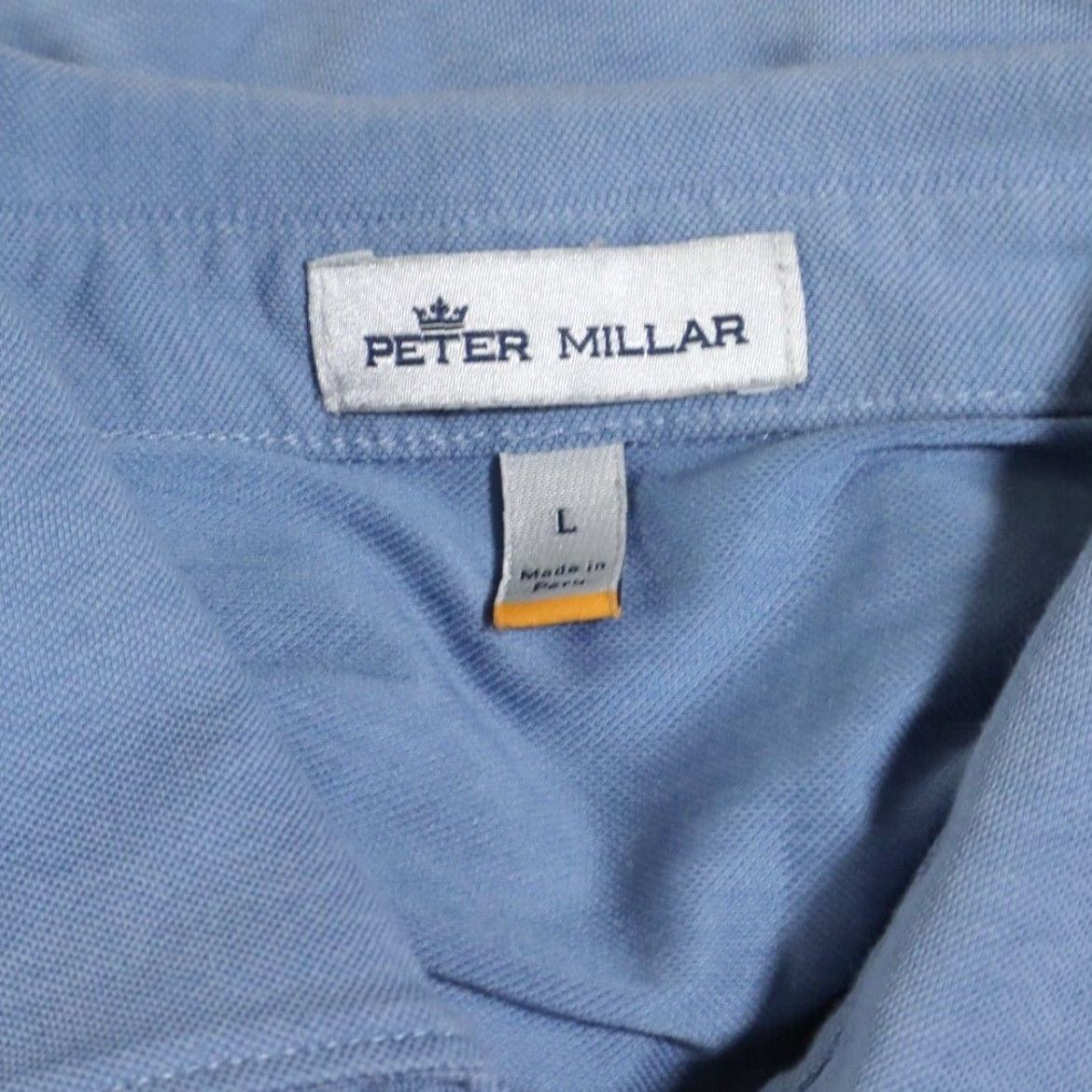 Peter Millar Peter Millar Crown Sport Clutch Polo Shirt Blue Men L Shirt Size US L / EU 52-54 / 3 - 5 Thumbnail
