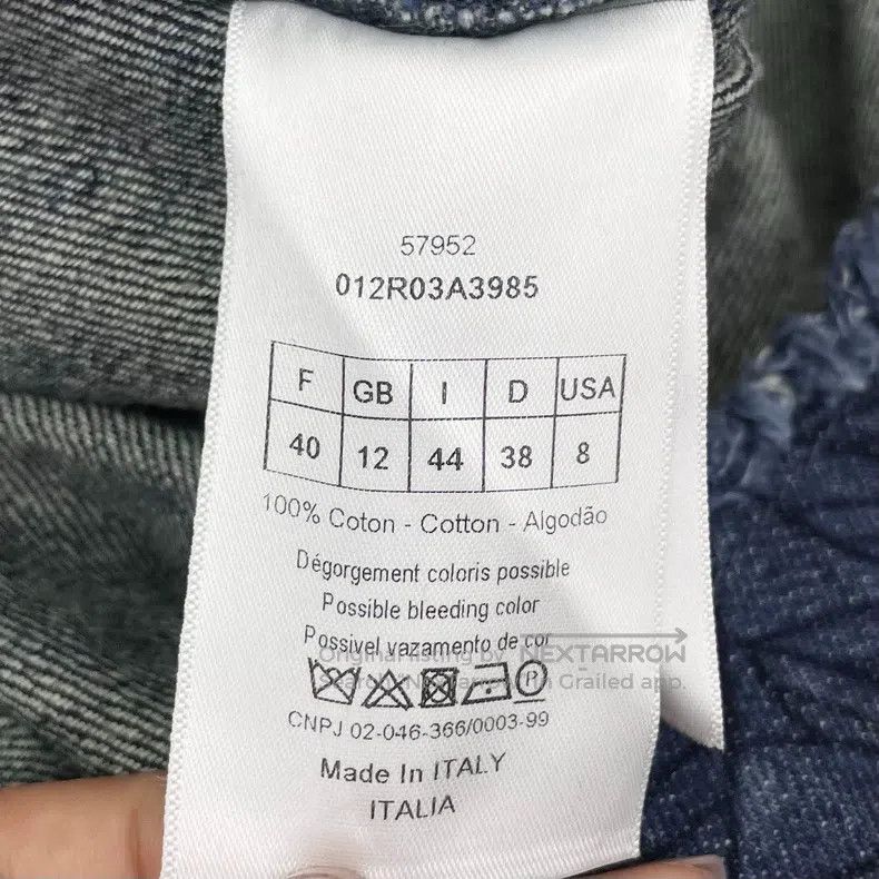 Dior Dior Classic wool-edged jungle pattern denim dress Size S / US 4 / IT 40 - 4 Thumbnail
