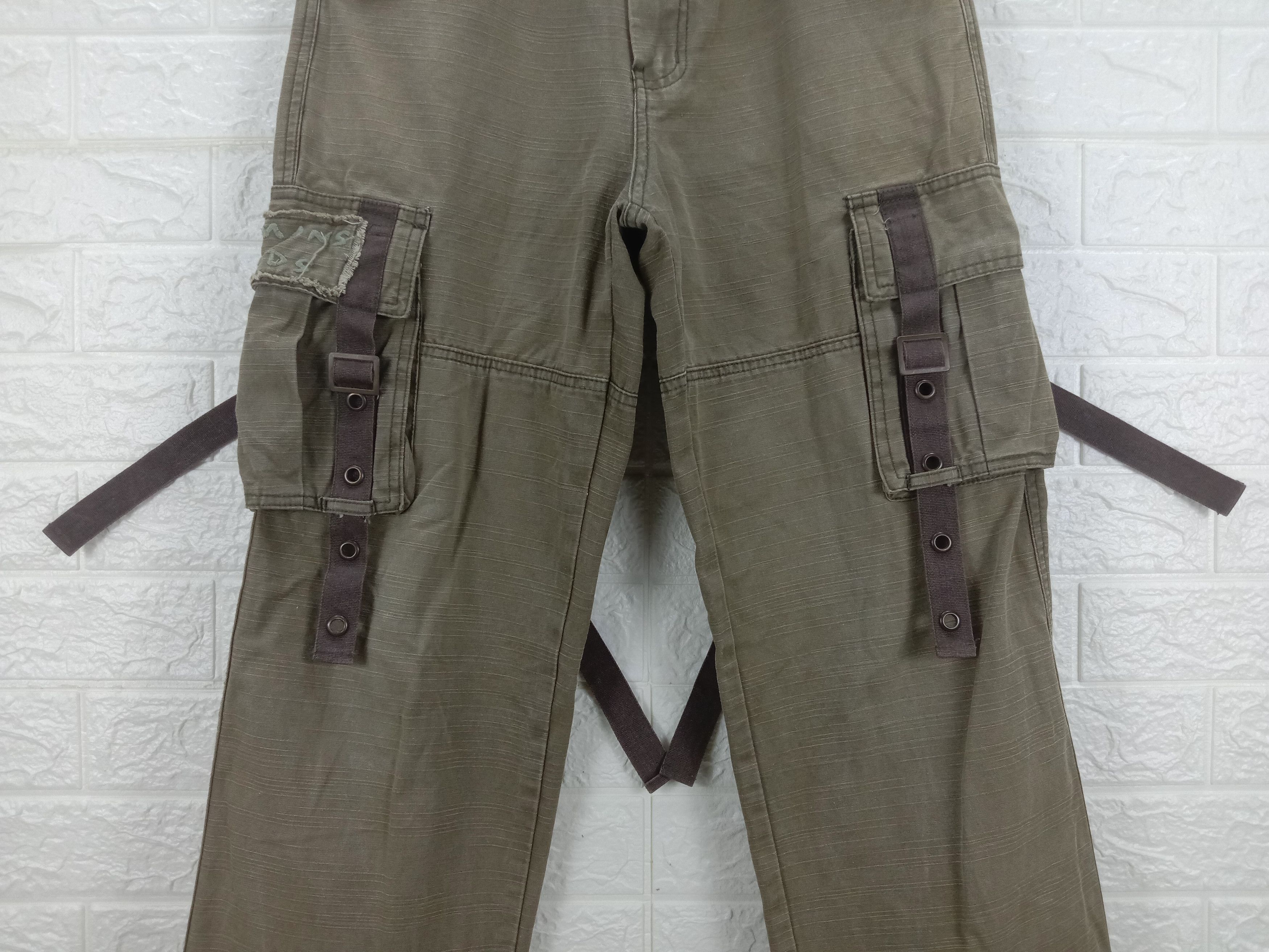 Japanese Brand Vintage Japanese Bondage Multi Pocket Tactical Cargo Pants Size US 30 / EU 46 - 7 Thumbnail