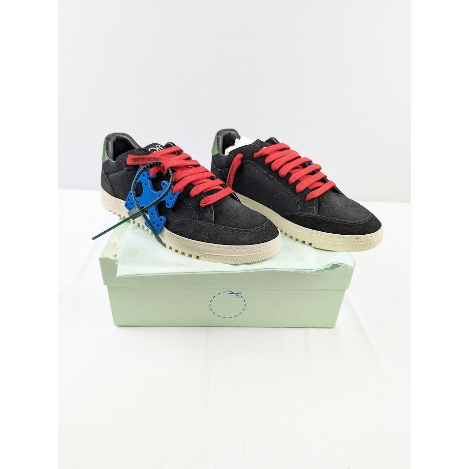 Off-White o1rshd1 Meccano 5.0 Sneakers in Black / Blue Size US 10 / EU 43 - 17 Thumbnail