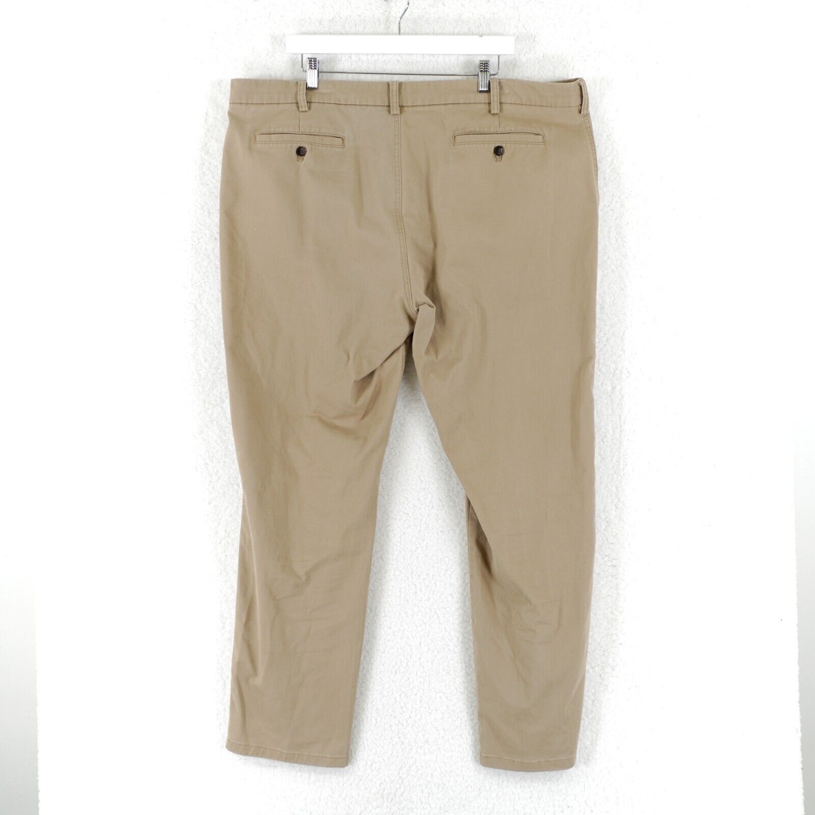 Joseph Abboud Joseph Abboud Khaki Tan Stretch Cotton Mid Rise Flat Front C Size 42R - 5 Thumbnail