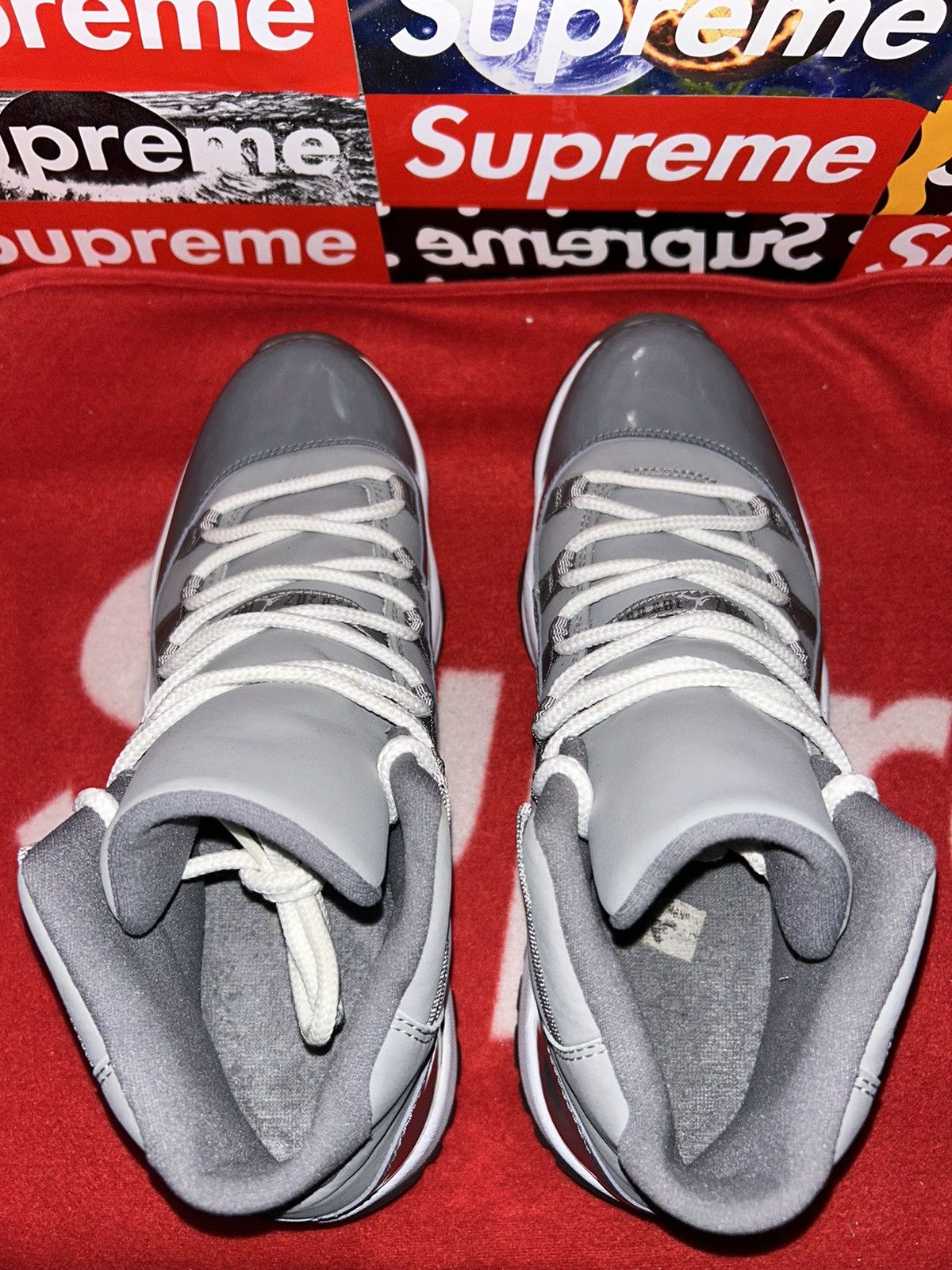 Jordan Brand Jordan 11 Retro Cool Grey (2010) 378037-001 size 12 with box Size US 12 / EU 45 - 5 Thumbnail