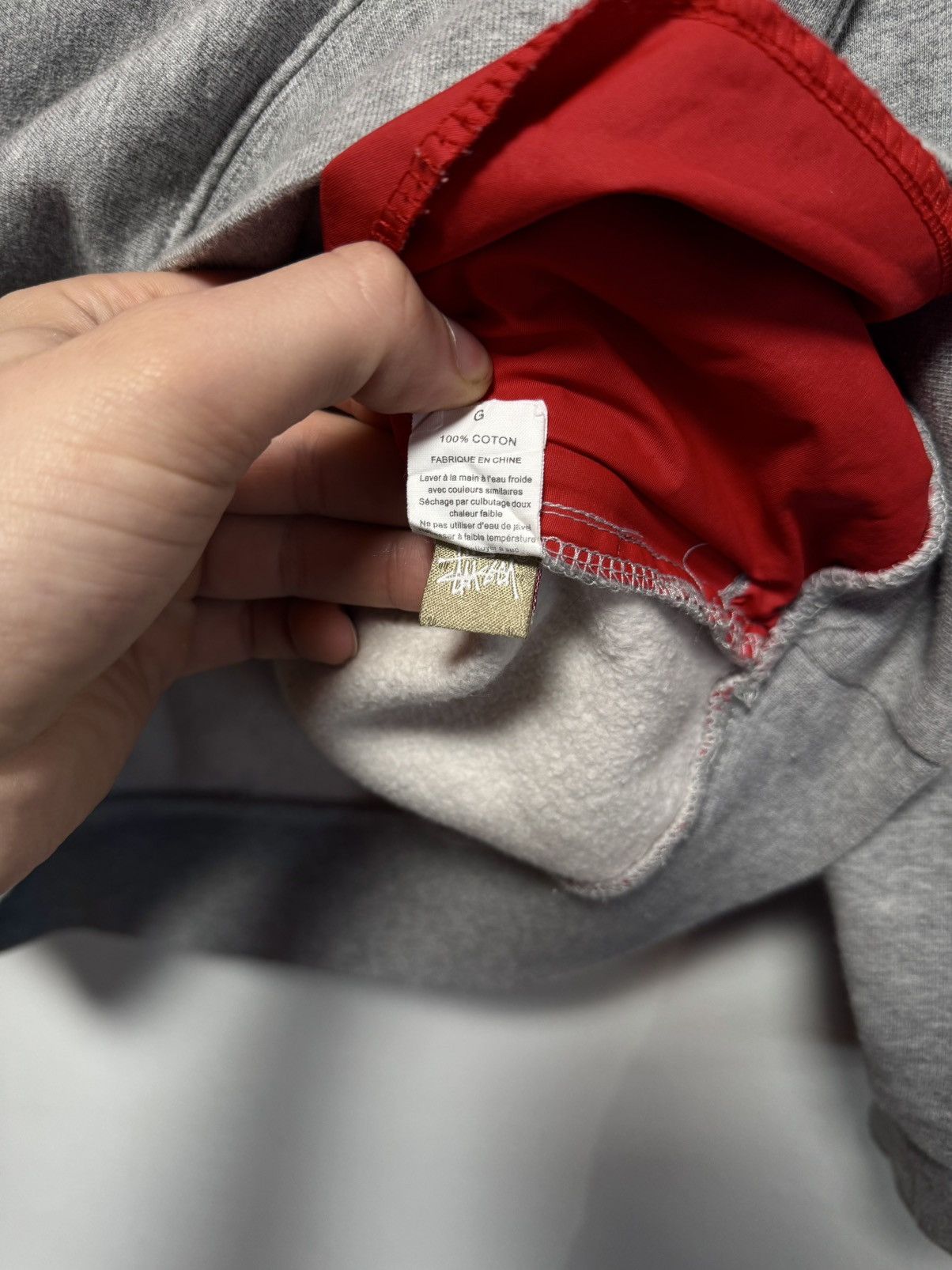 Stussy Stussy International Red Sweatshirt Men Streetwear Skate Size US L / EU 52-54 / 3 - 6 Thumbnail