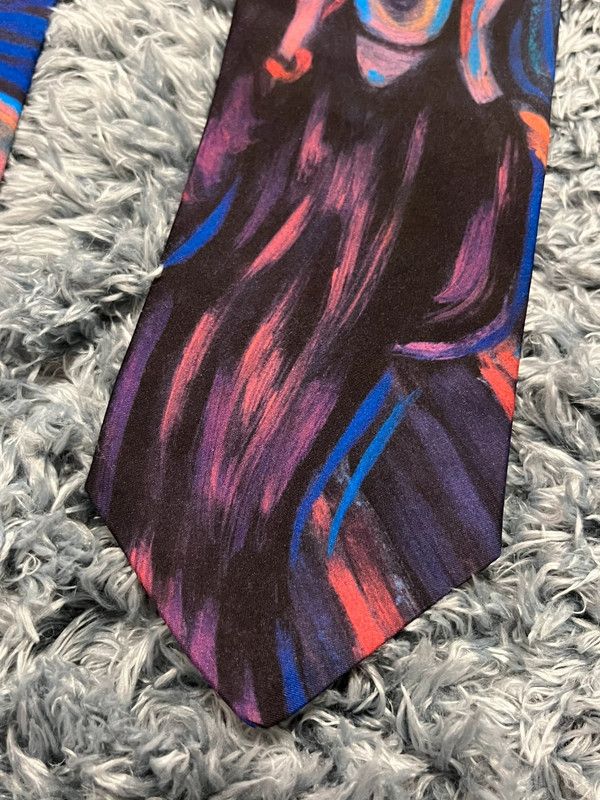 Ralph Marlin × Vintage Ralph Marlin The Scream Edvard Munch 1994 Tie Size ONE SIZE - 3 Thumbnail