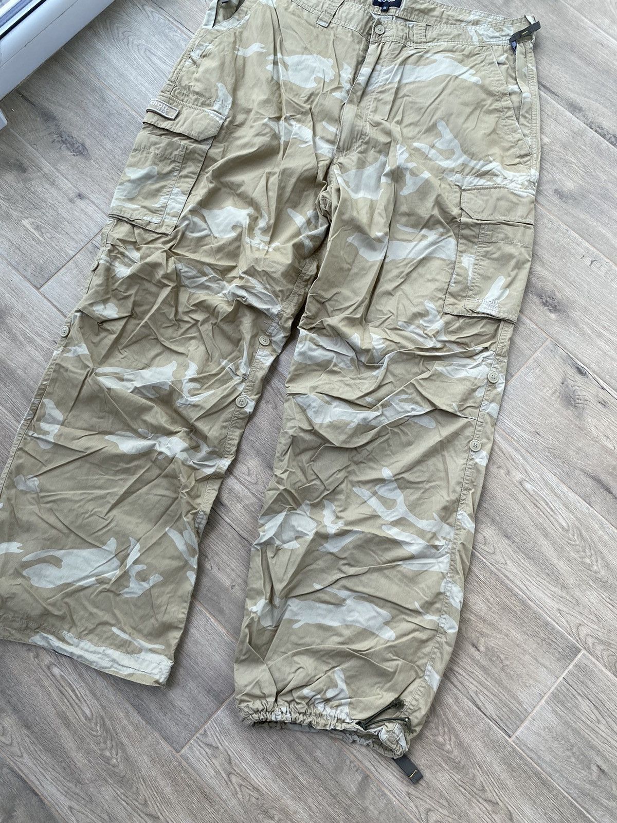 Schott × Vintage Vintage Camo Scott Cargo Pants Size US 36 / EU 52 - 3 Thumbnail