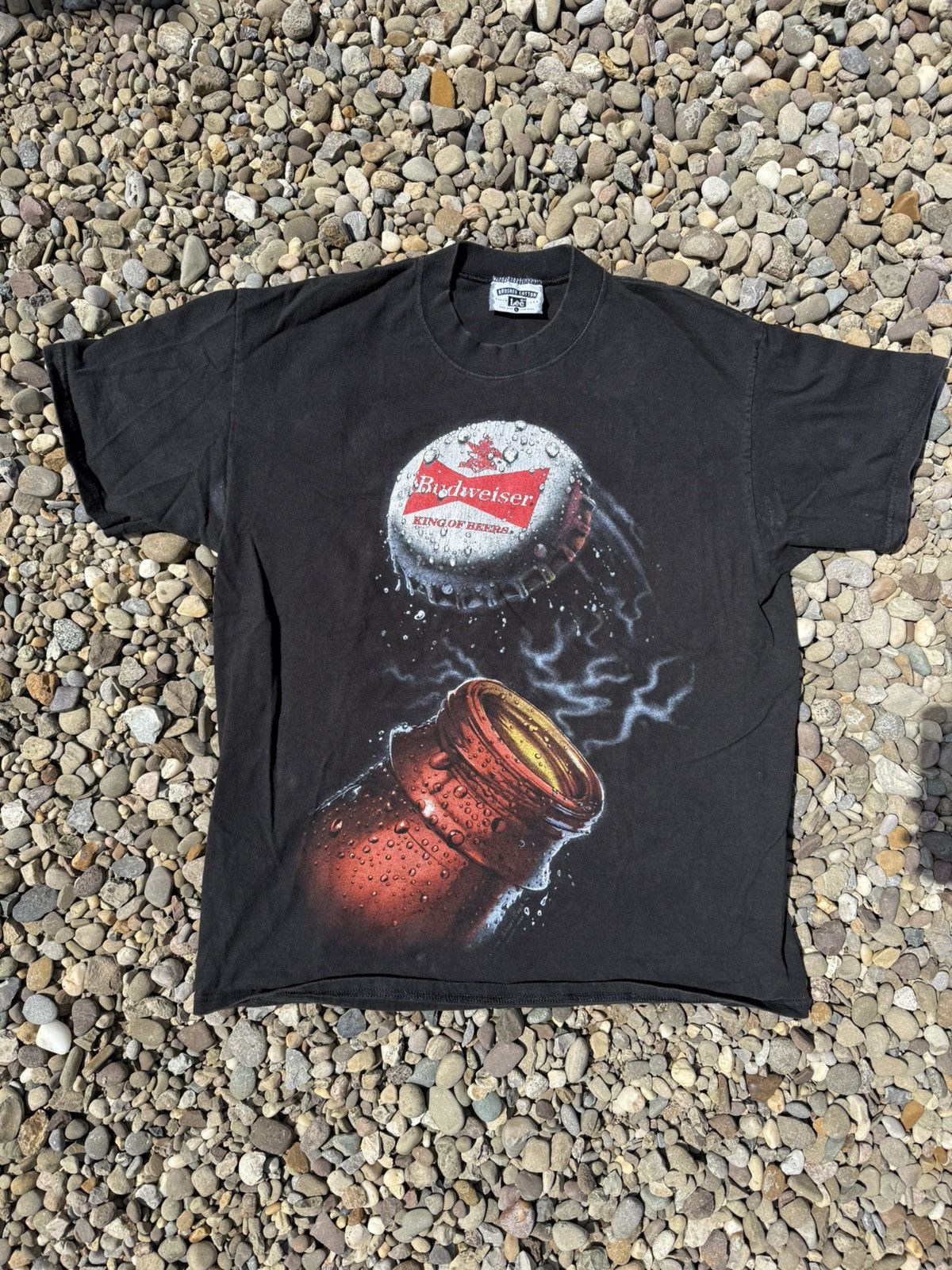 Budweiser CRAZY VTG Faded Budweiser Tee Size US L / EU 52-54 / 3 - 1 Thumbnail