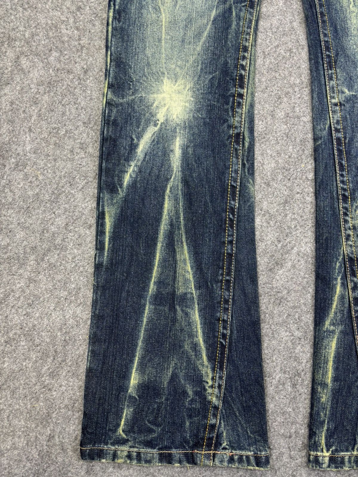Other 💥Insane Style Flare💥Unbrand Thunderous Flare Denim F918 Size US 31 - 5 Thumbnail