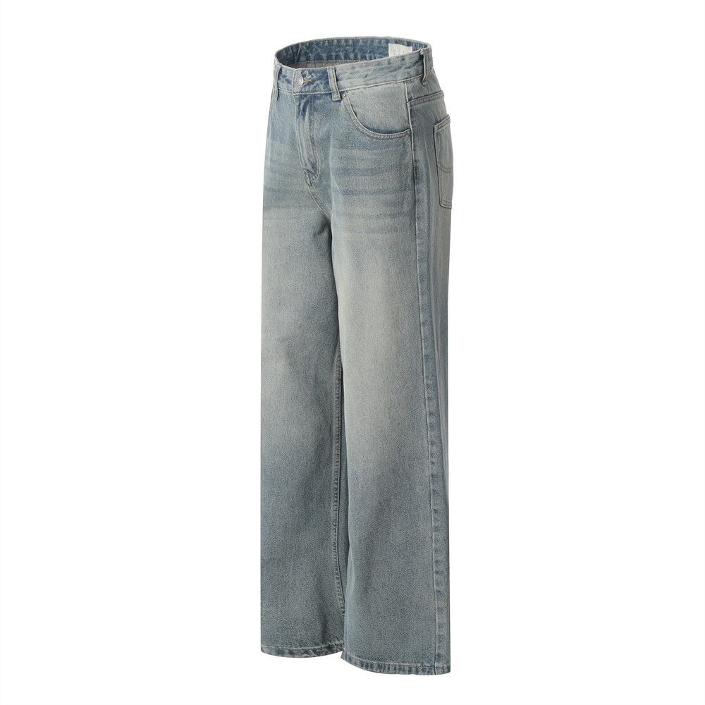 Japanese Brand × Vintage American retro loose casual distressed simple jeans Size US 32 / EU 48 - 2 Thumbnail