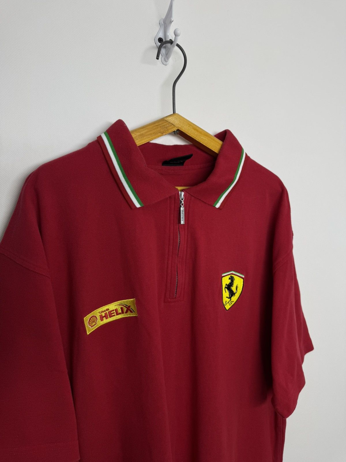 Ferrari Vintage Ferrari 90s Racing Polo Tee Motorsport F1 Rare Hype Size US XL / EU 56 / 4 - 5 Thumbnail