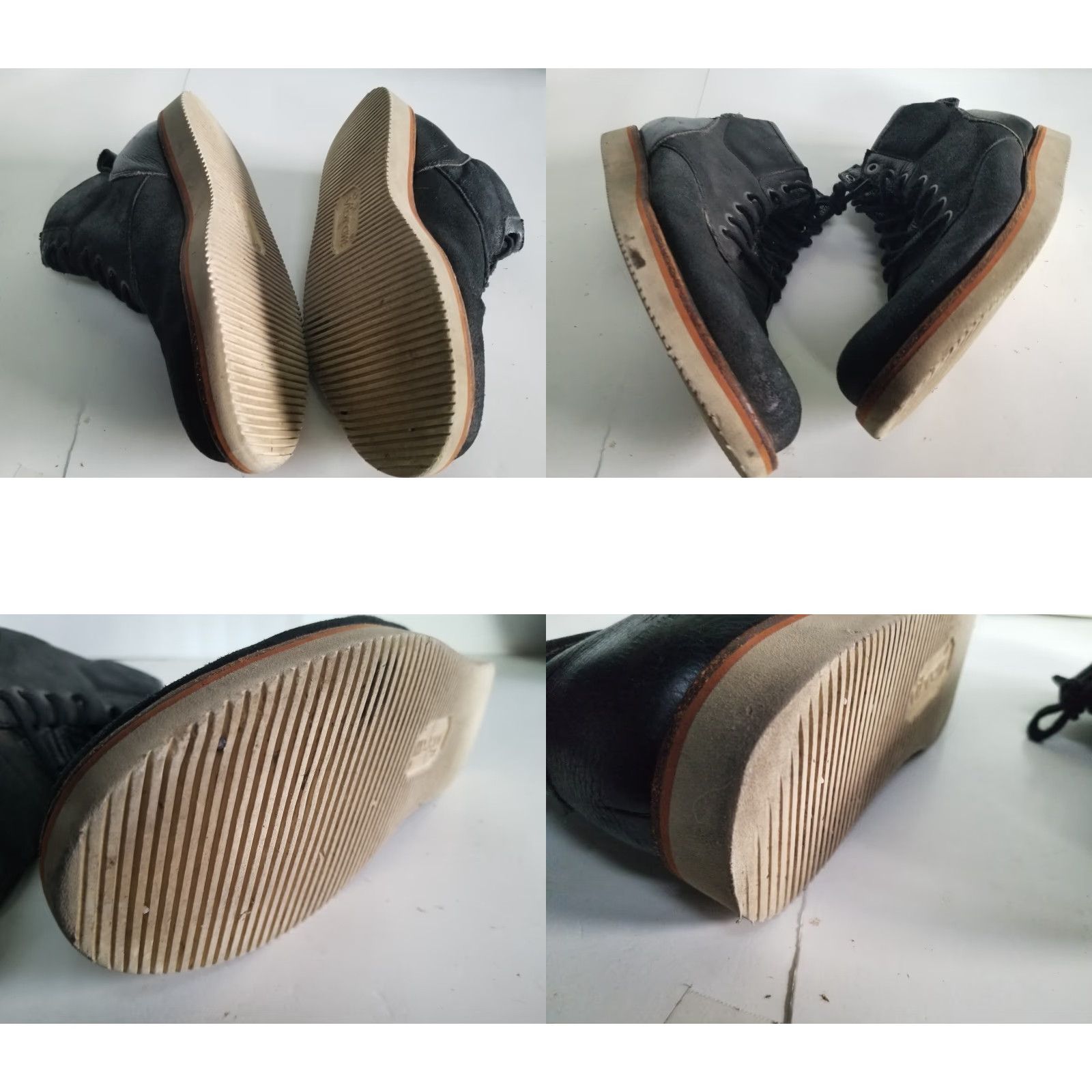 Globe Globe Boots Daley Chukka Leather Black Mens 10 US Lace Up Suede Outsole Non-Slip Cushioned Comfort Size US 9 / EU 42 - 8 Thumbnail