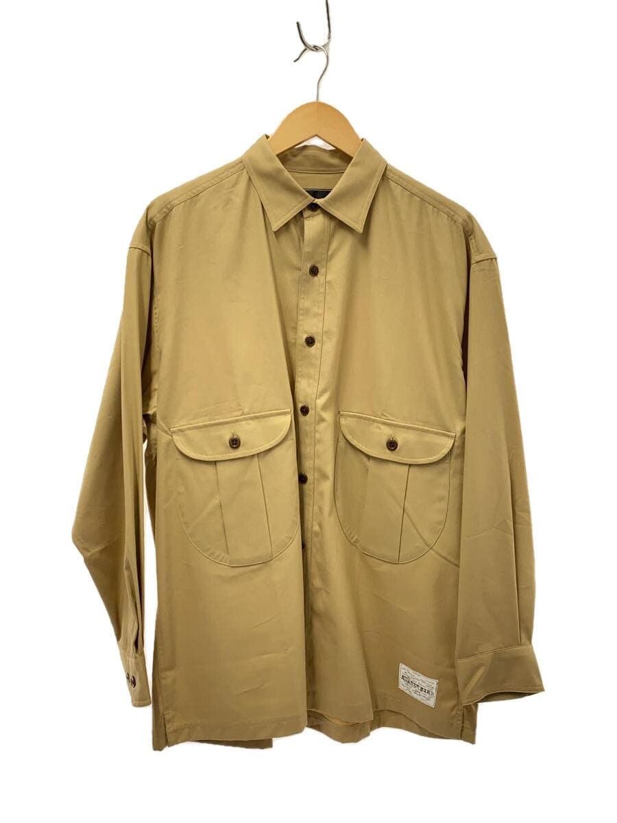 image of Number N Ine Safari Shirt in Beige, Men's (Size XL)