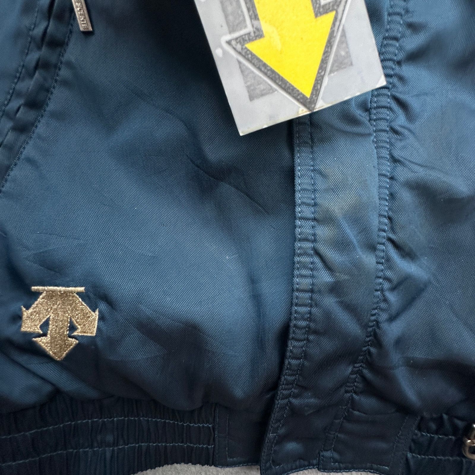 Descente VTG 90s Descente Ski Full Zip Vest XL Navy Blue Hong Kong Size US XL / EU 56 / 4 - 6 Thumbnail