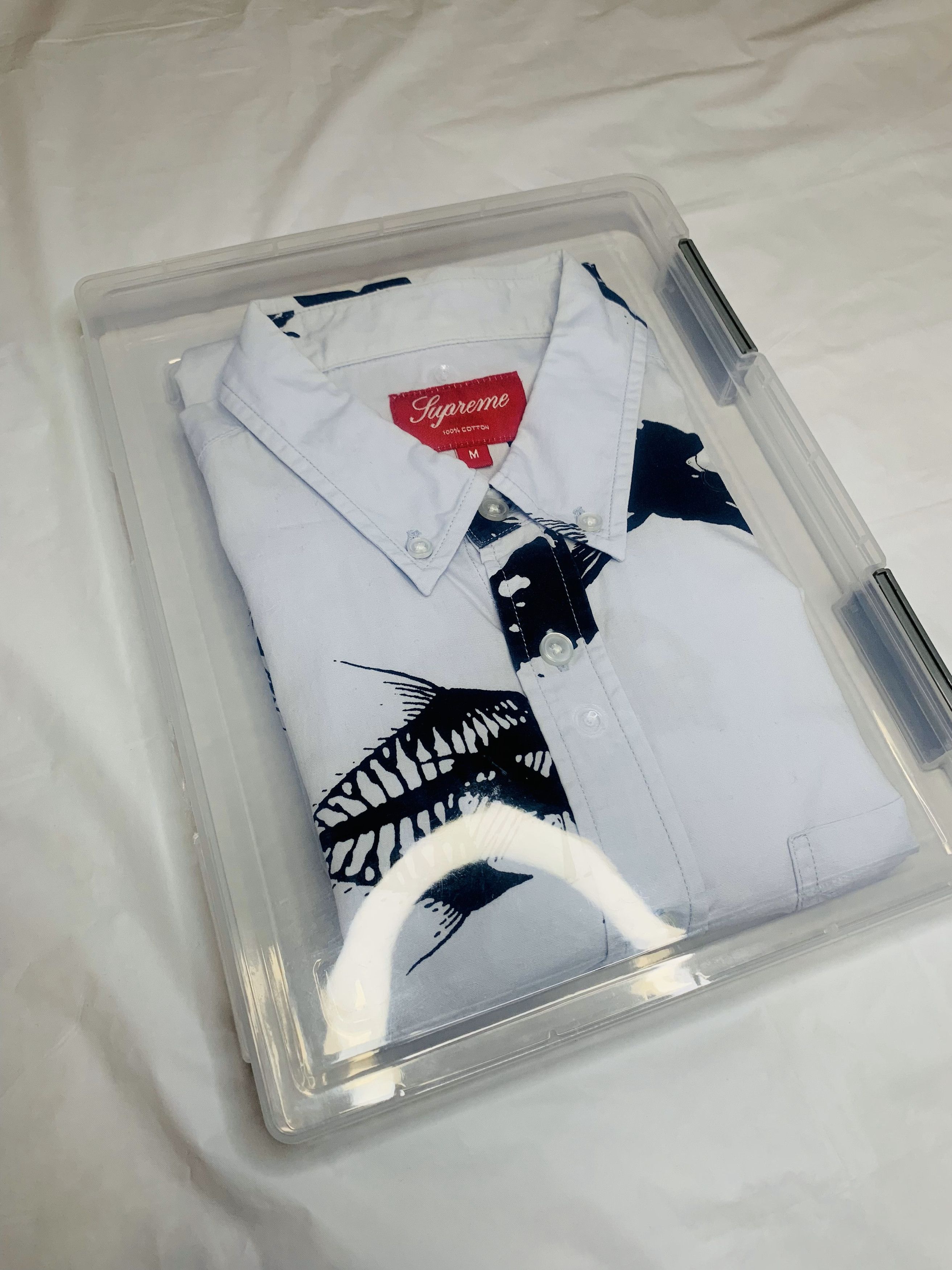 Supreme Supreme SS10 Fishbone Button up (M) Size US M / EU 48-50 / 2 - 2 Thumbnail