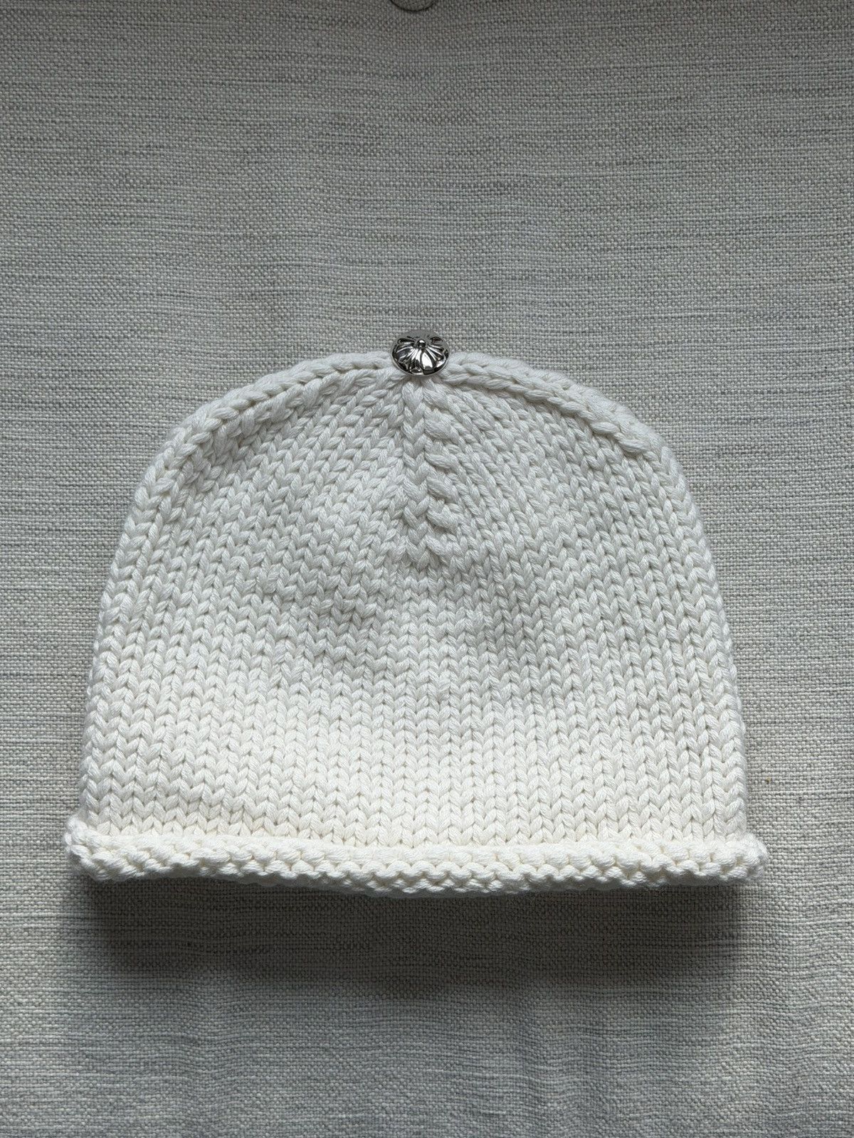 Chrome Hearts Chrome Hearts beaded patches cashmere beanie Size ONE SIZE - 3 Thumbnail