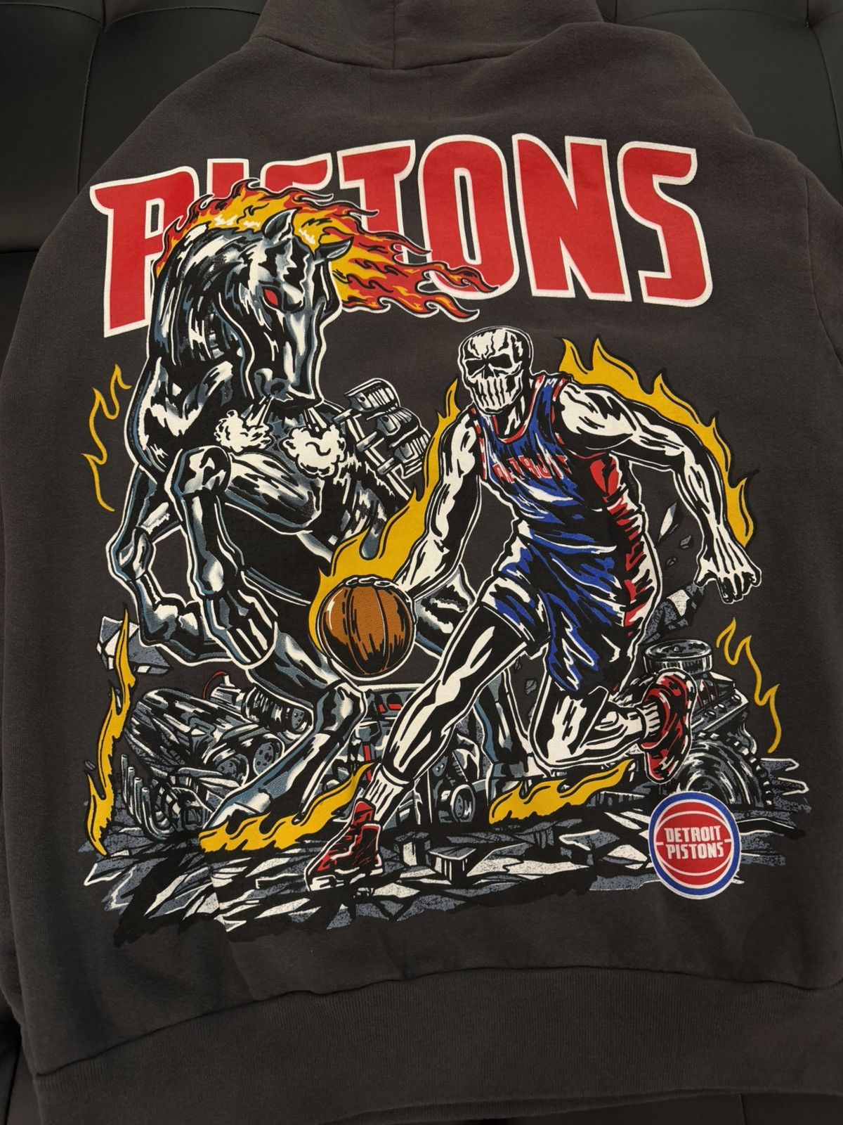 NBA × Warren Lotas Size XL - Warren Lotas x Detroit Pistons Horsepower Size US XL / EU 56 / 4 - 6 Thumbnail