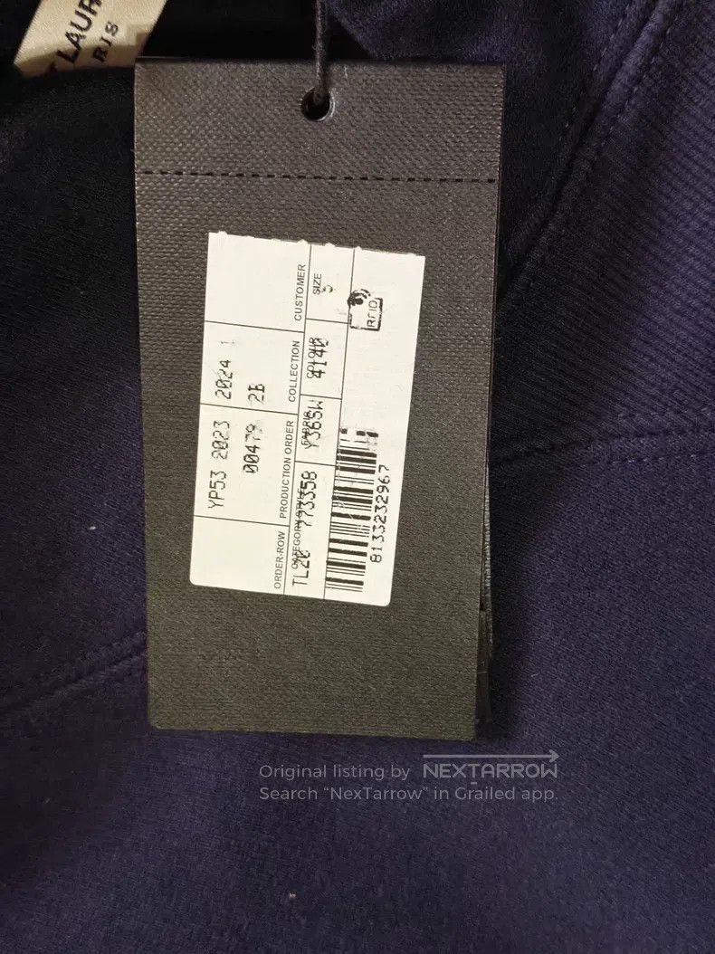 Saint Laurent Paris Saint Laurent Paris Embroidered Hoodie Size US S / EU 44-46 / 1 - 5 Thumbnail