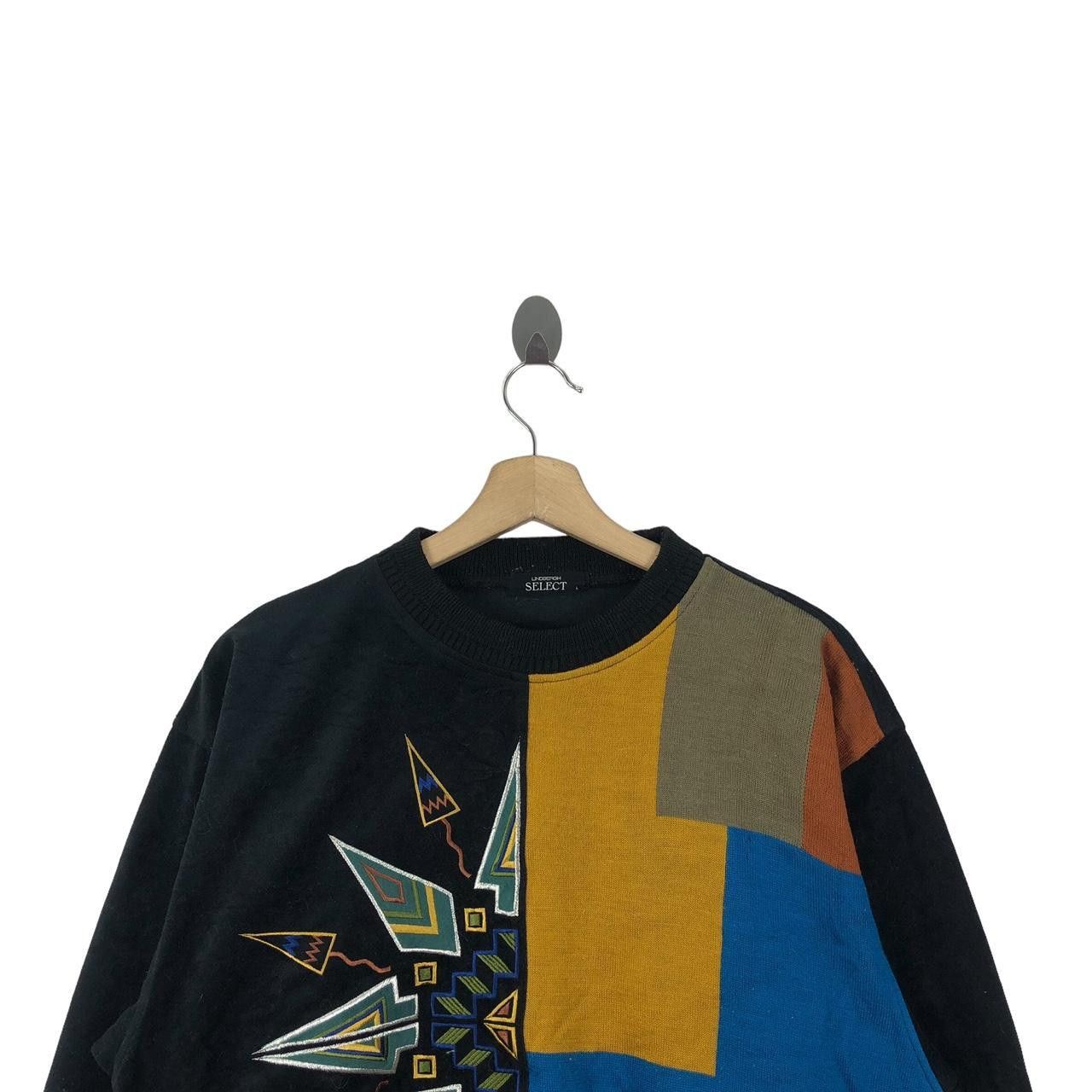 J.Lindeberg Vintage 90’ LINDBERGH POP ART Made In Japan Sweatshirt Size L / US 10 / IT 46 - 3 Thumbnail