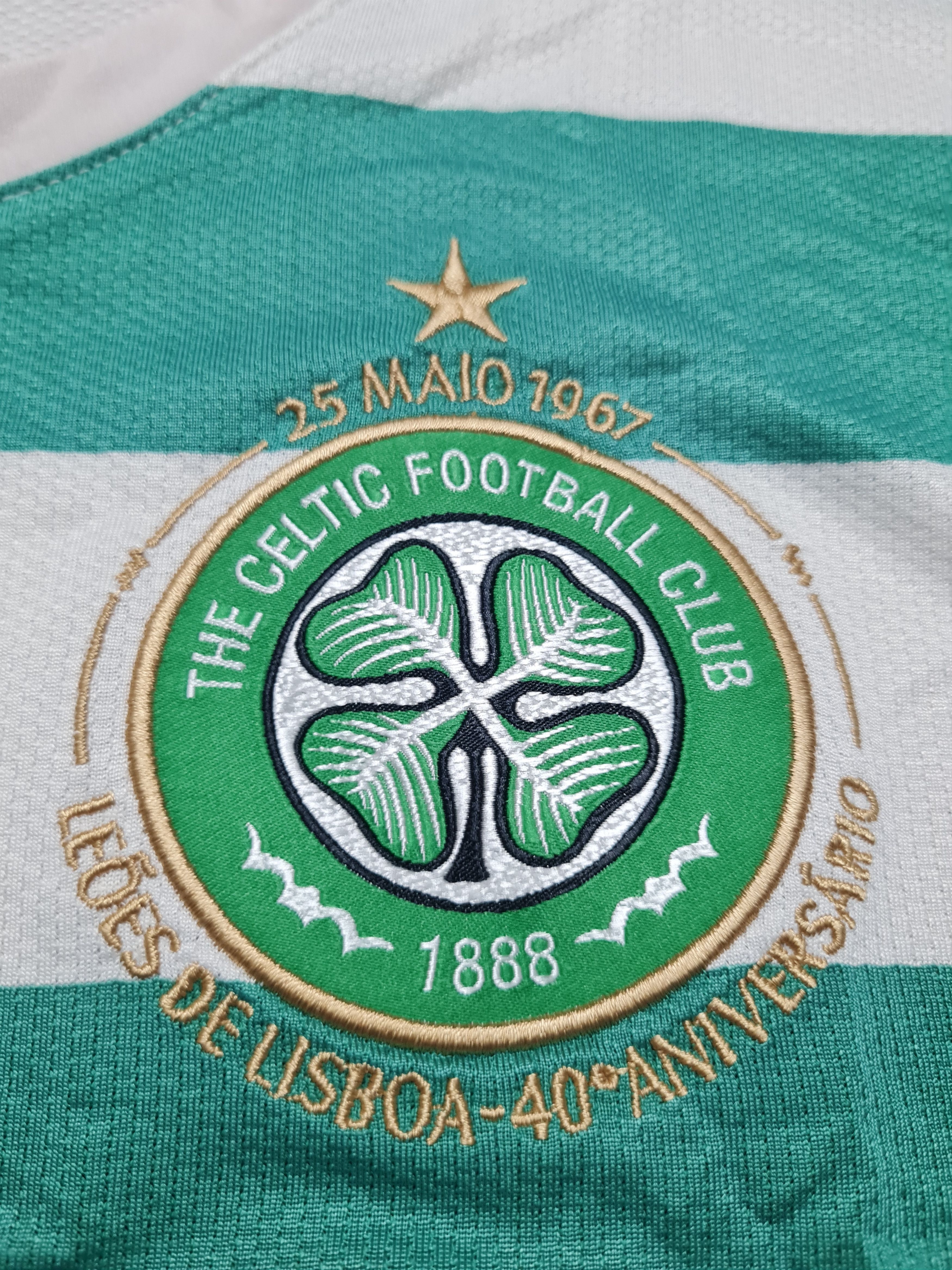 Nike CELTIC SCOTLAND 2007/2008 HOME FOOTBALL SHIRT JERSEY NIKE Size US L / EU 52-54 / 3 - 9 Thumbnail