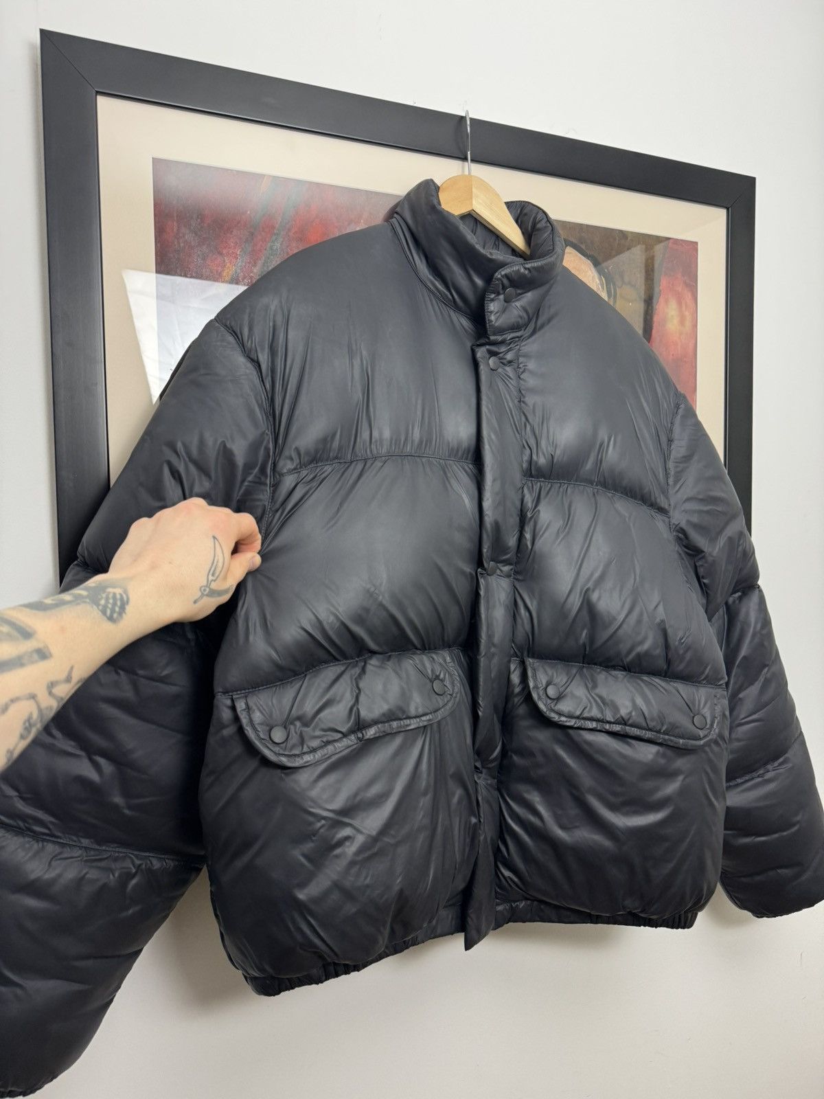 Our Legacy Our Legacy Puffer Down Lenox Nylon Jacket Riri Smog Navy Size US M / EU 48-50 / 2 - 3 Thumbnail